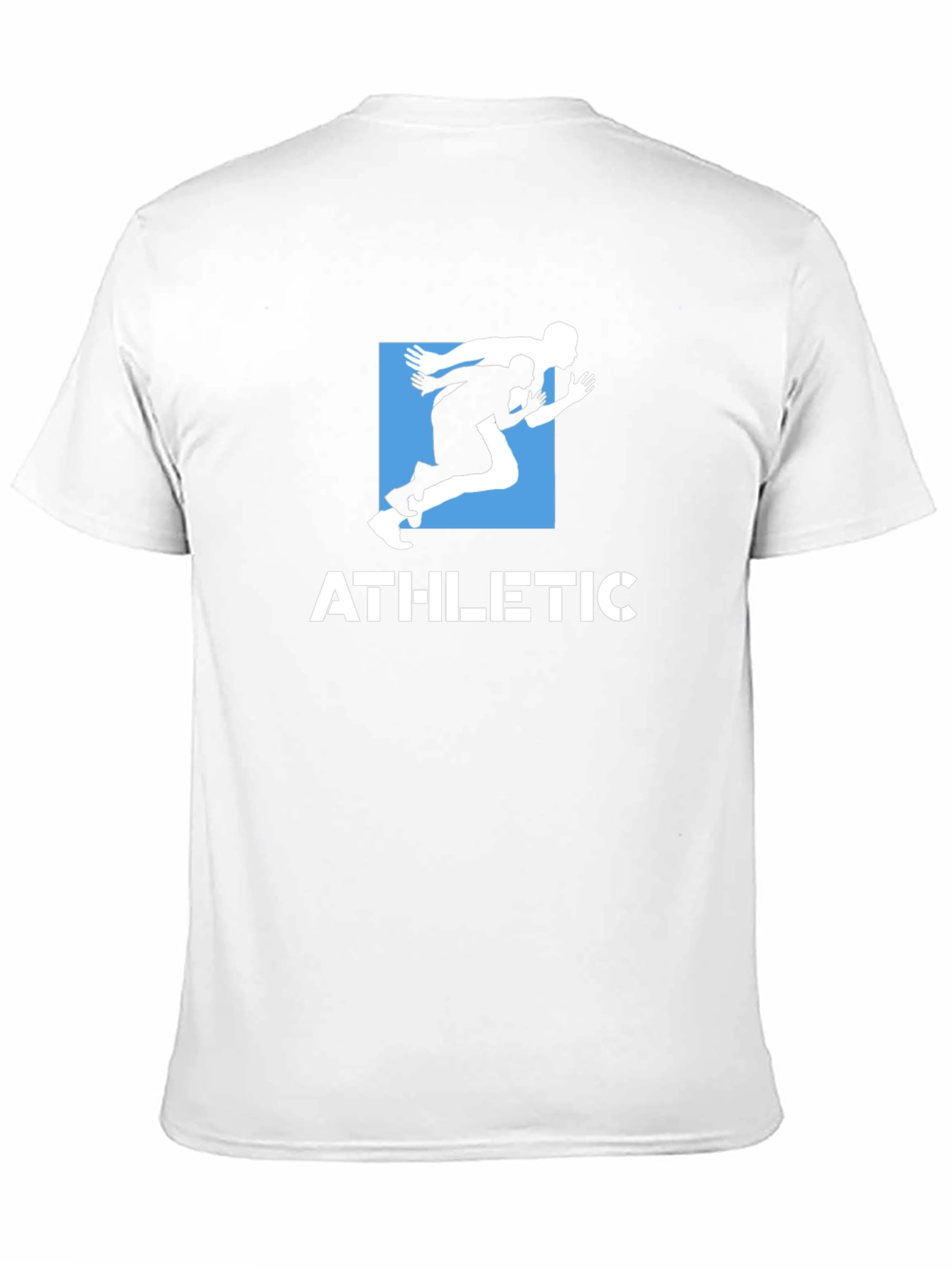 Athletic Graphic Tee - Black Running Shirt