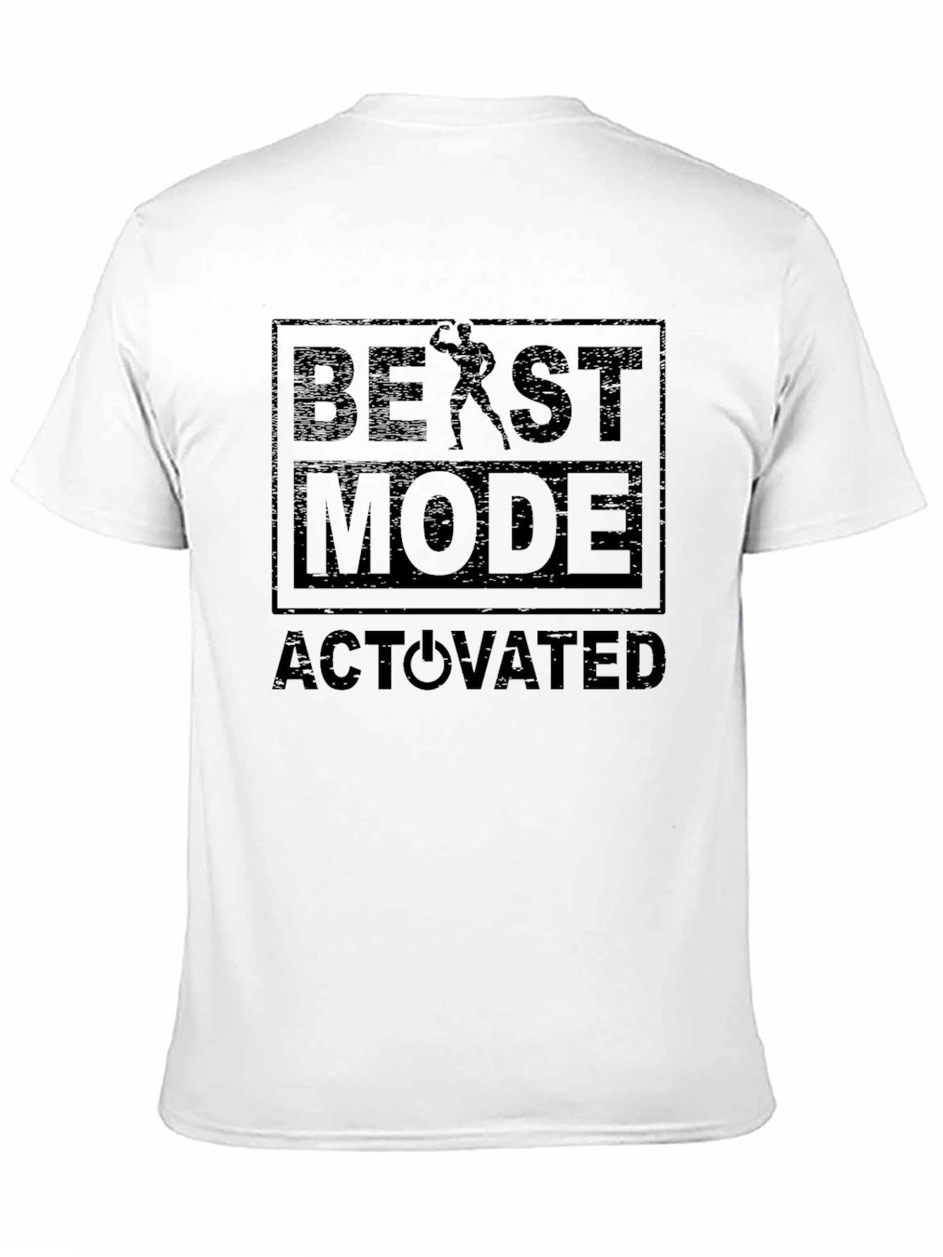 Beast Mode Activated Black Graphic Tee