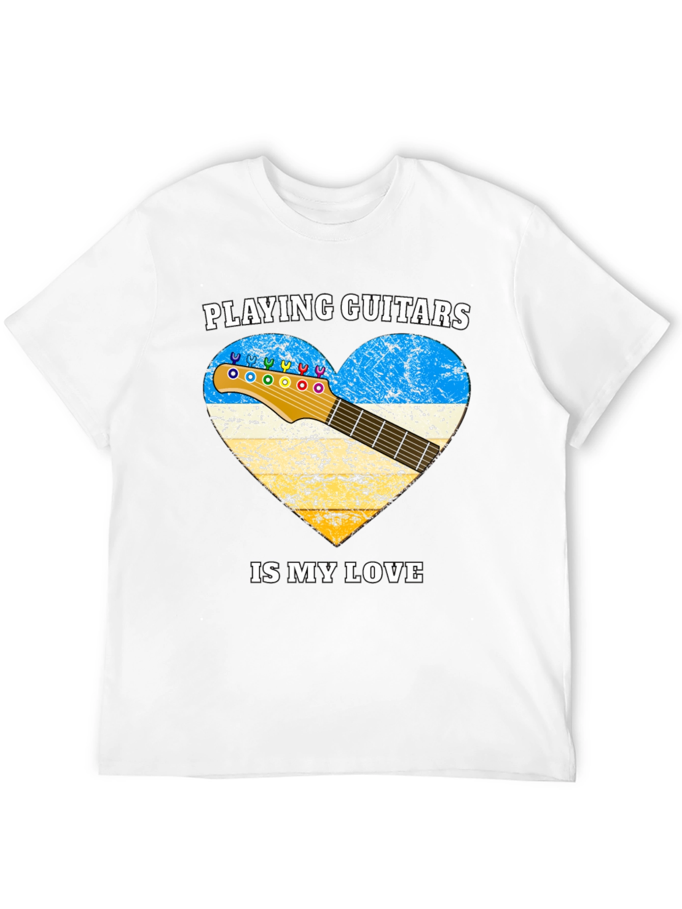 Playing Guitars Love T-Shirt
