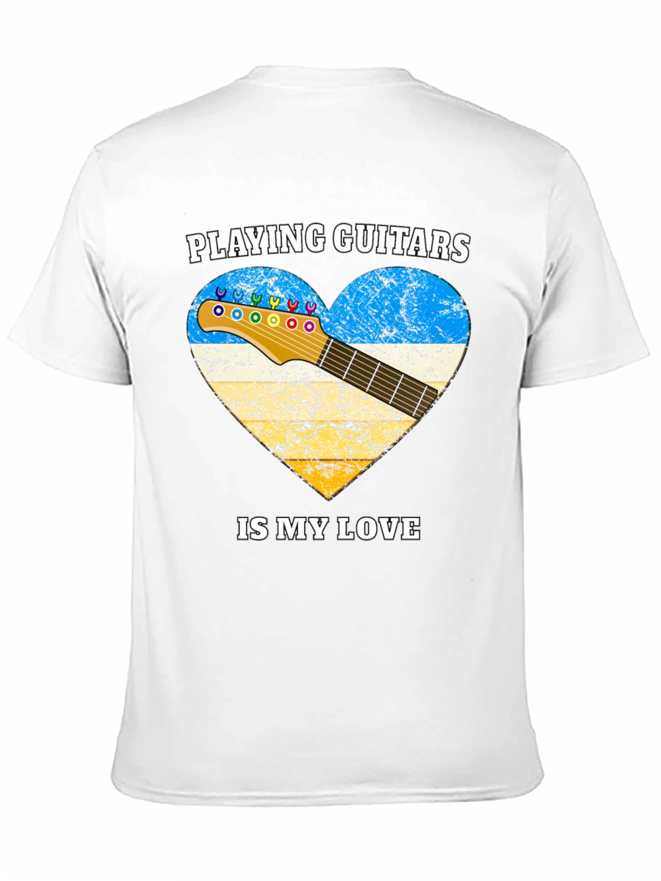 Playing Guitars Love T-Shirt