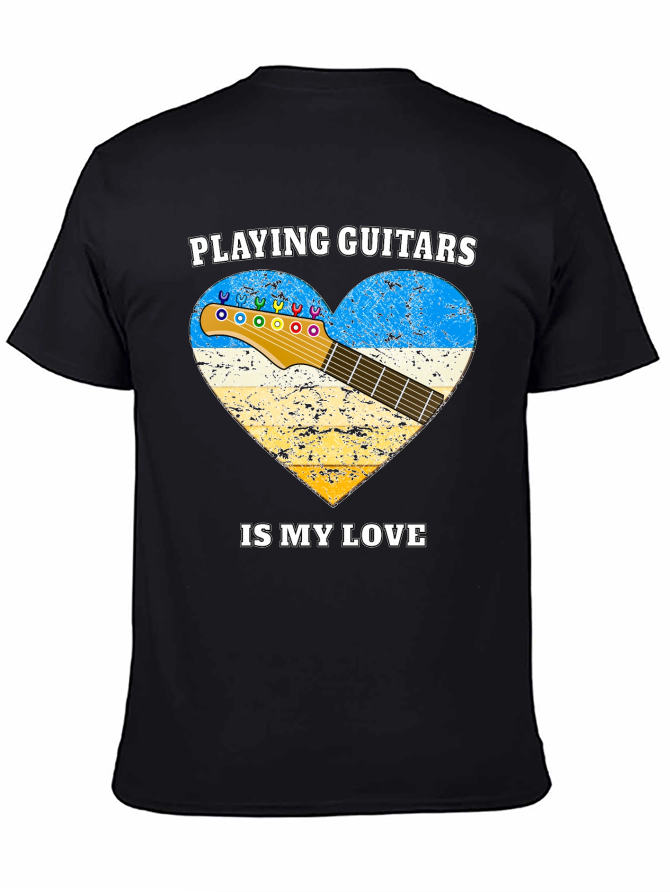 Playing Guitars Love T-Shirt