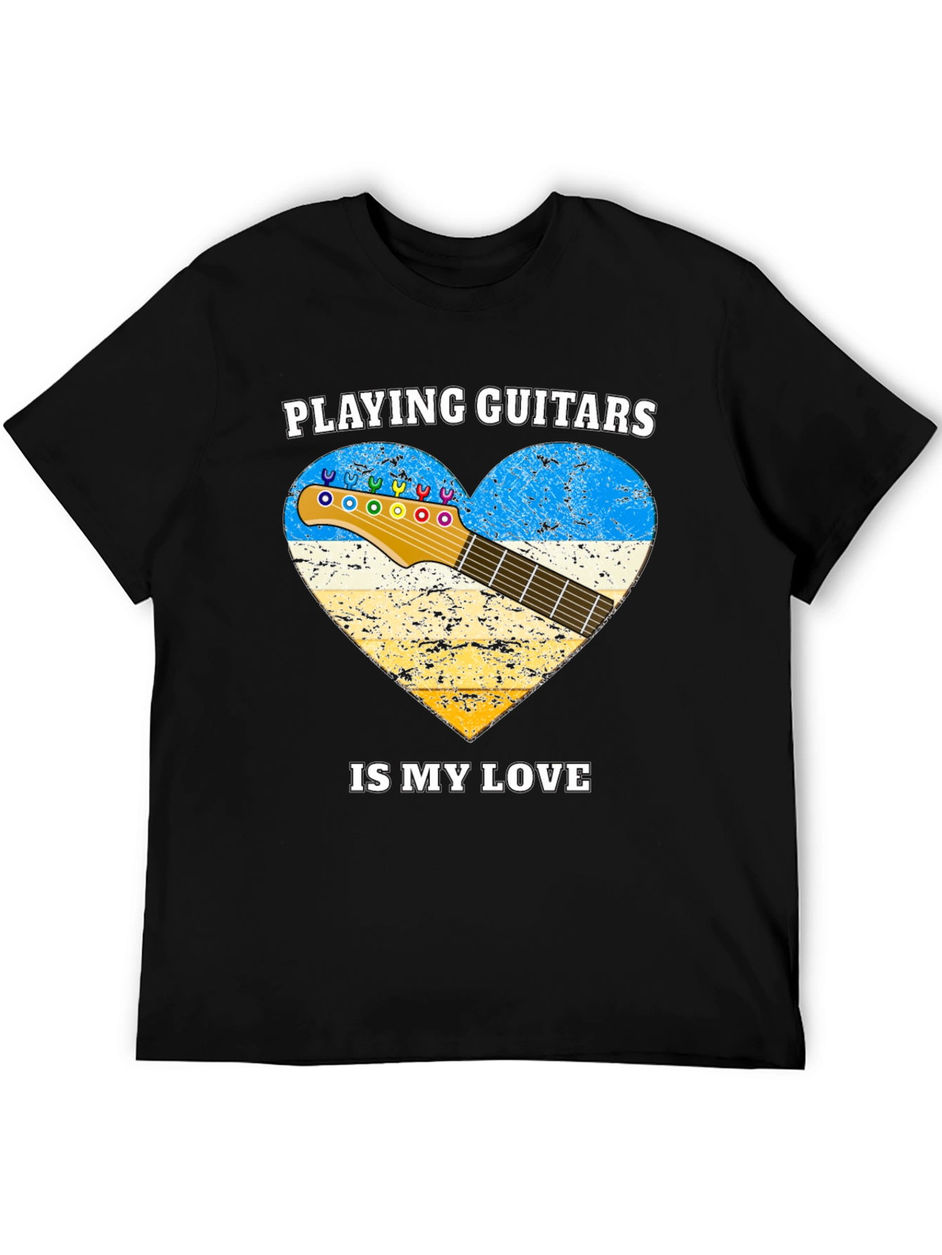 Playing Guitars Love T-Shirt