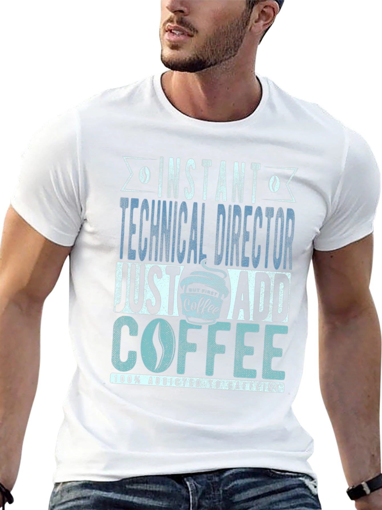 Instant Technical Director Add Coffee T-Shirt