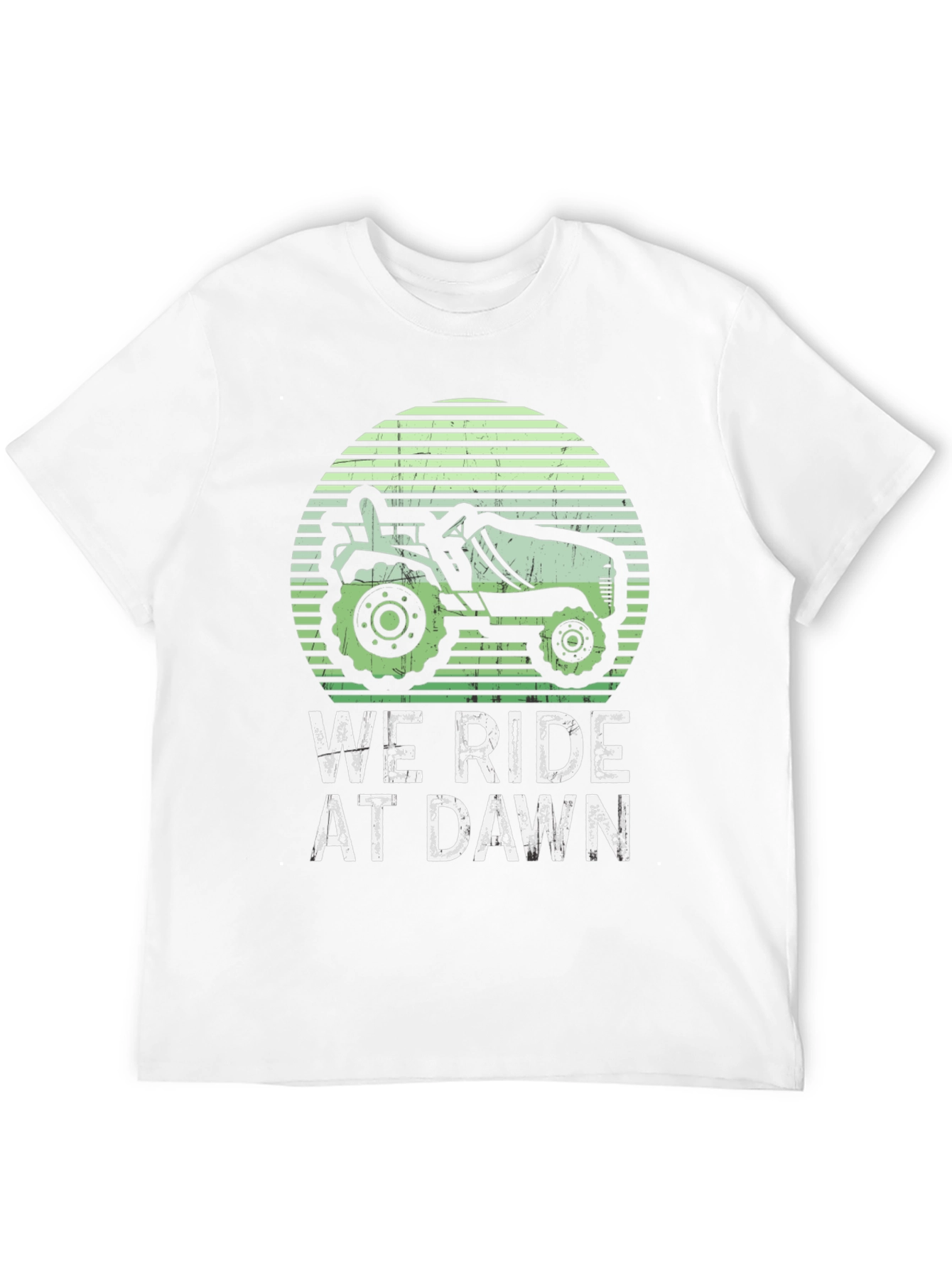 We Ride at Dawn Tractor T-Shirt
