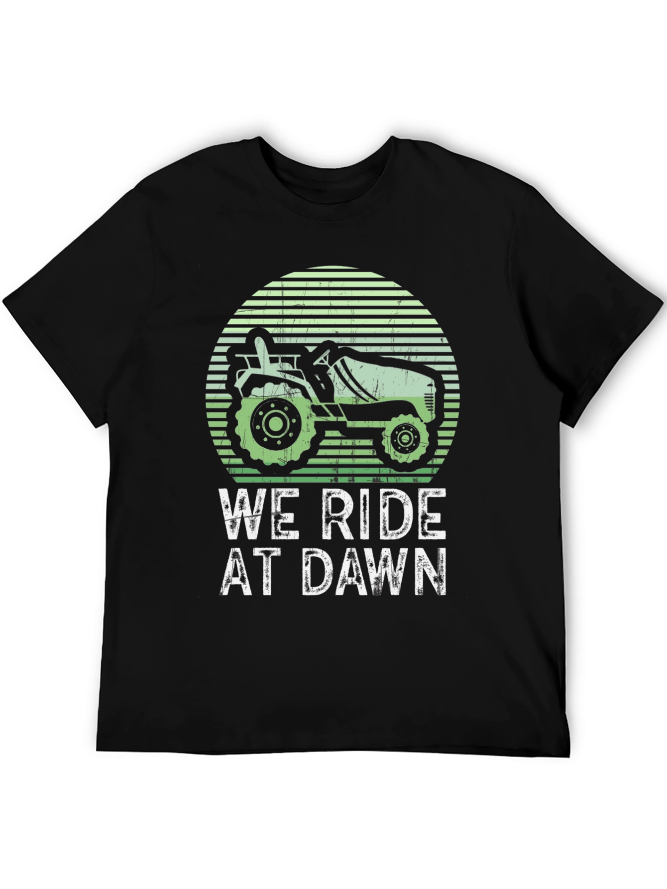 We Ride at Dawn Tractor T-Shirt