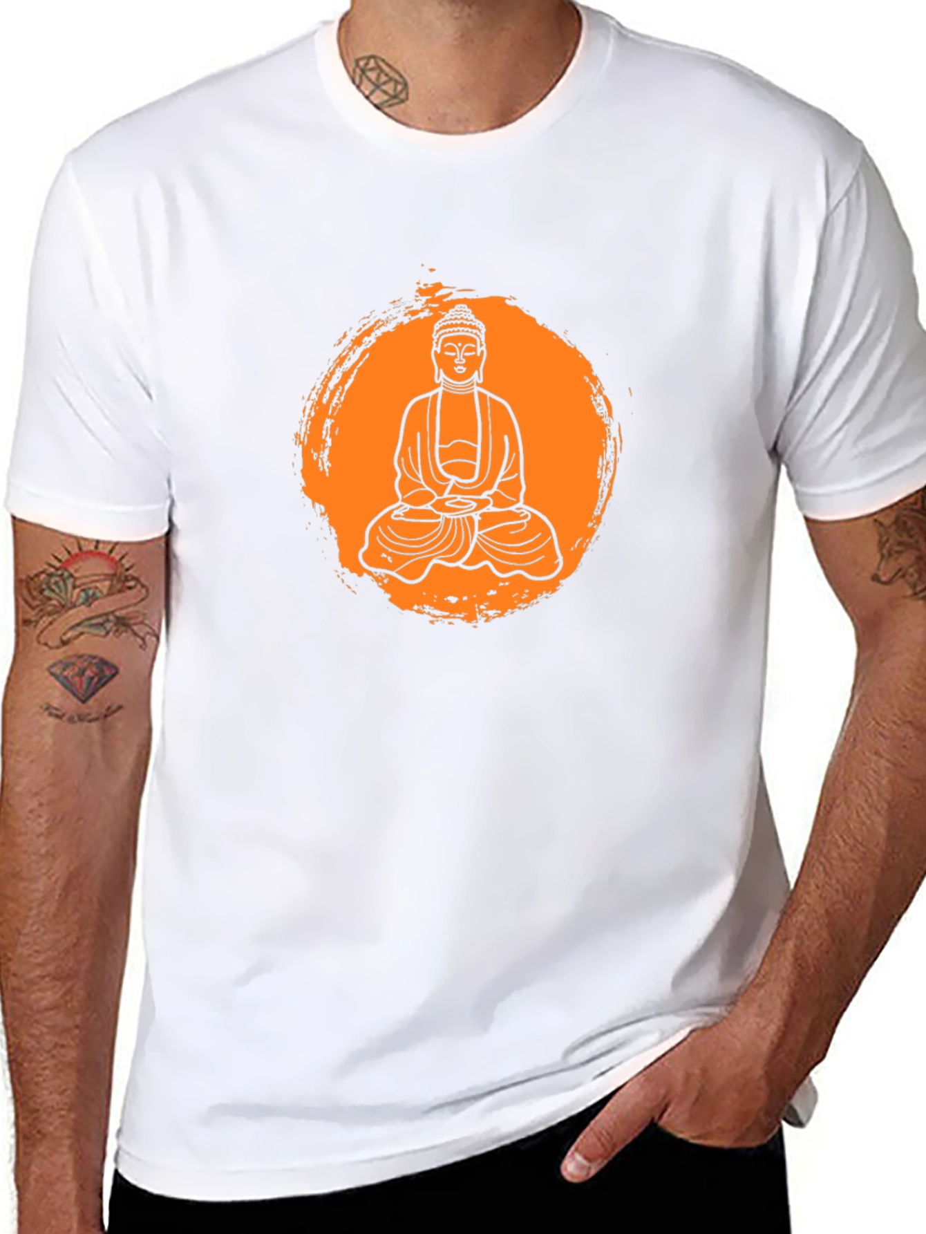 Buddha Graphic T-Shirt - Spiritual Zen Style