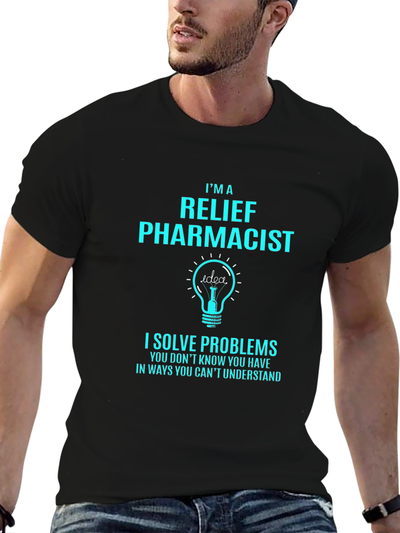 Relief Pharmacist T-Shirt - Problem Solver Tee