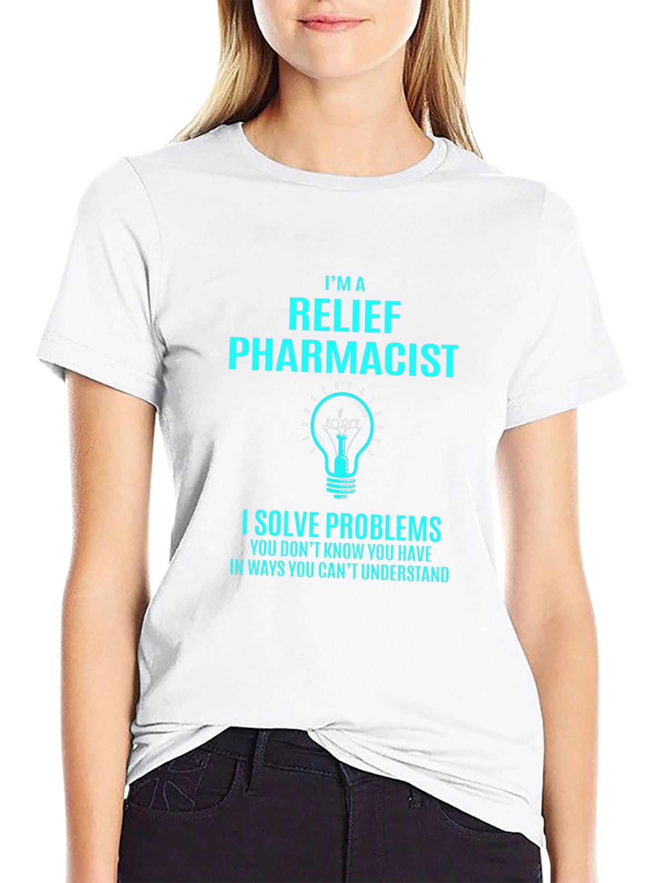 Relief Pharmacist T-Shirt - Problem Solver Tee