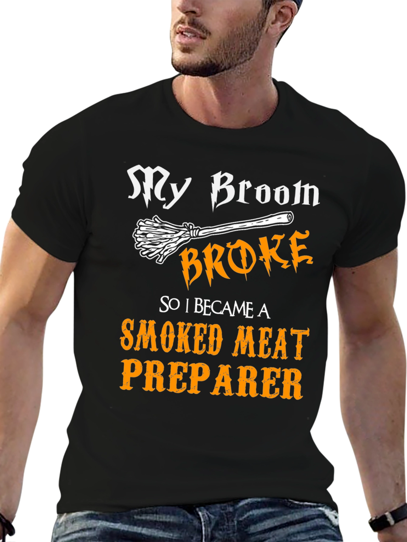 Funny Smoked Meat Preparer T-Shirt