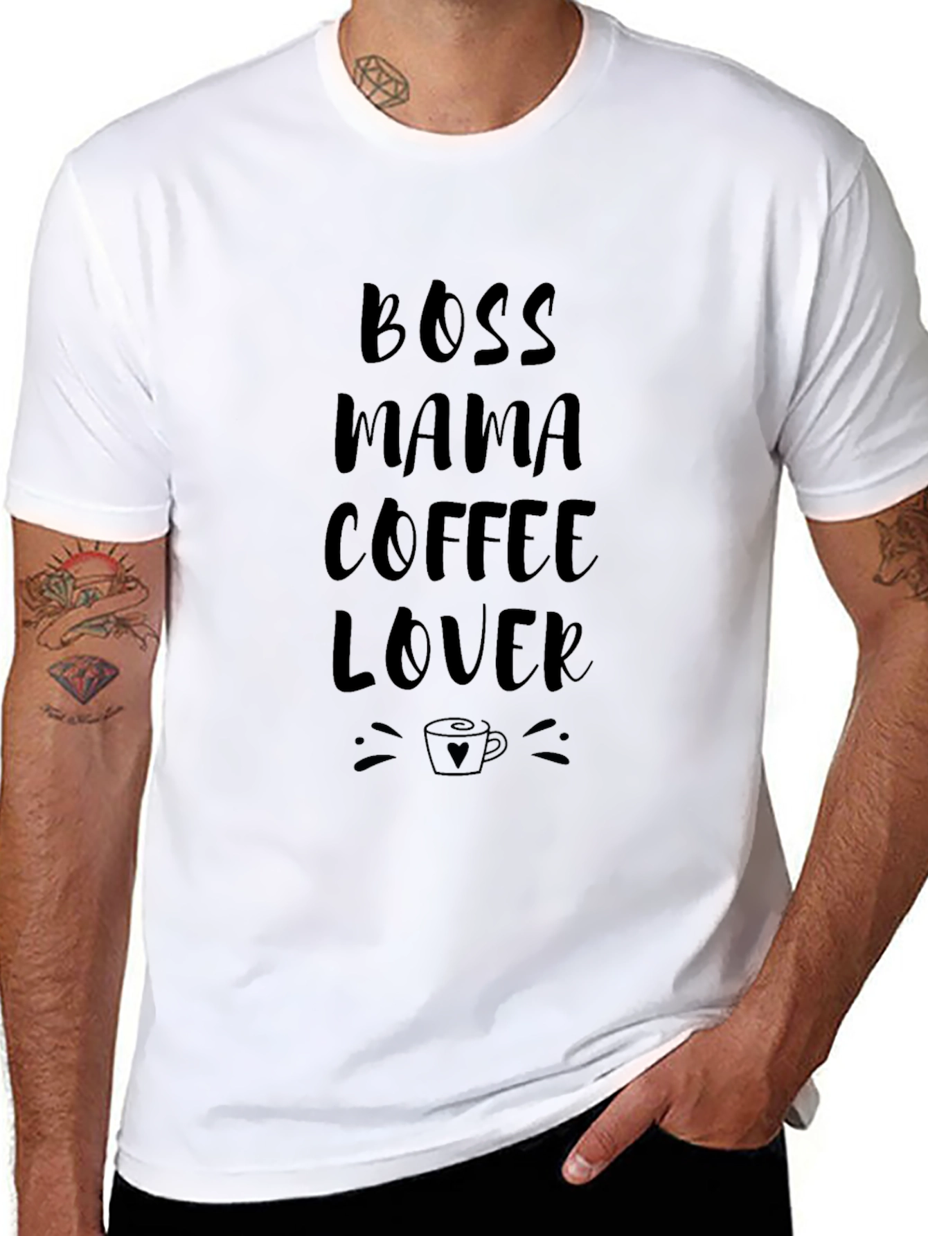 Boss Mama Coffee Lover Graphic Tee
