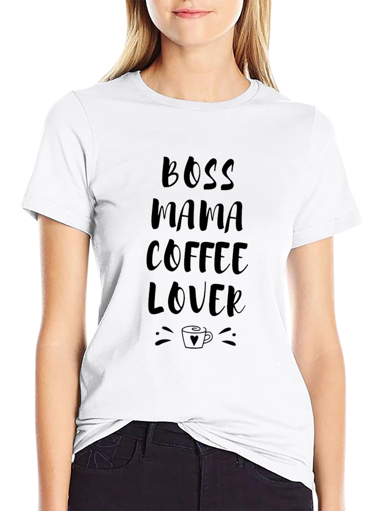Boss Mama Coffee Lover Graphic Tee
