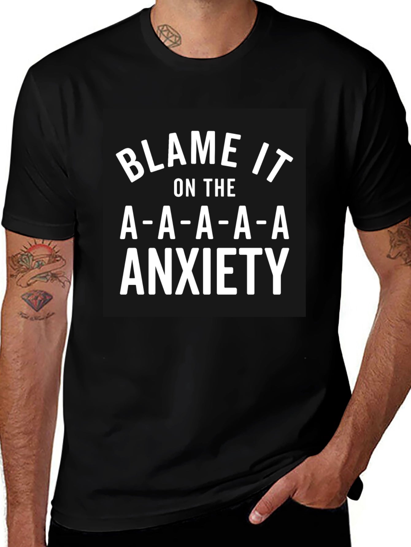 Blame It On The Anxiety Graphic Tee