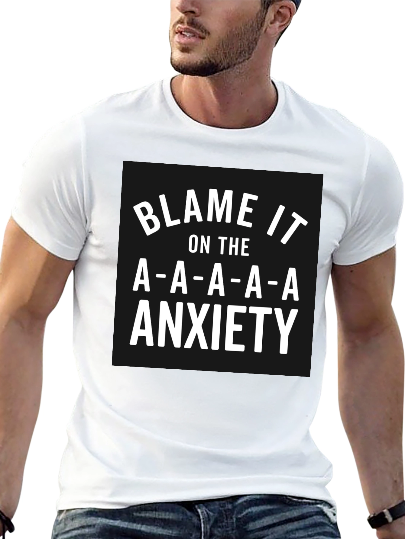 Blame It On The Anxiety Graphic Tee