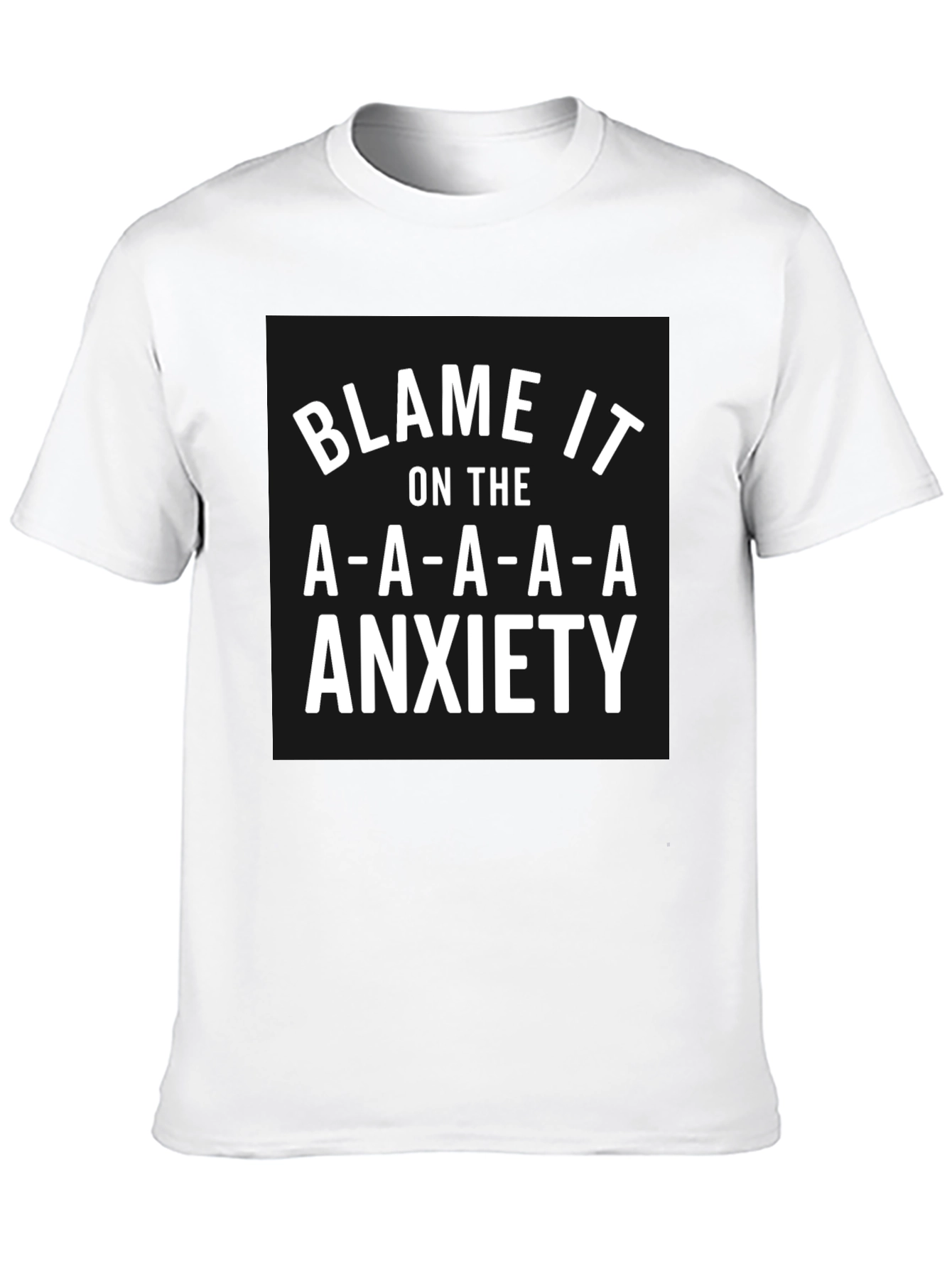 Blame It On The Anxiety Graphic Tee