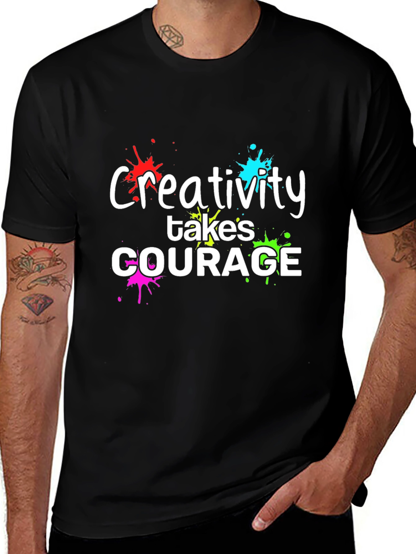 Creativity Takes Courage Graphic T-Shirt