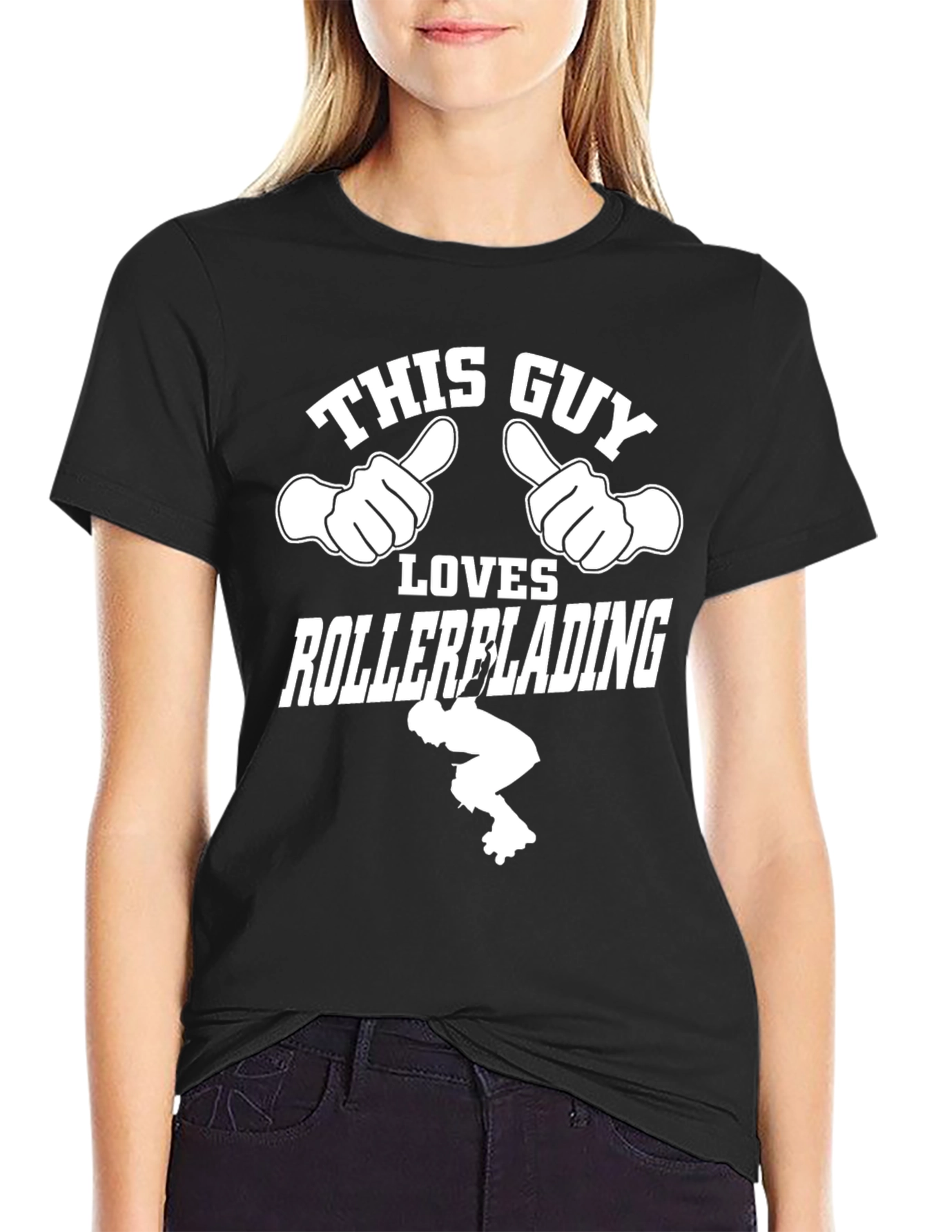 Rollerblading Lover T-Shirt: This Guy Loves To Skate!