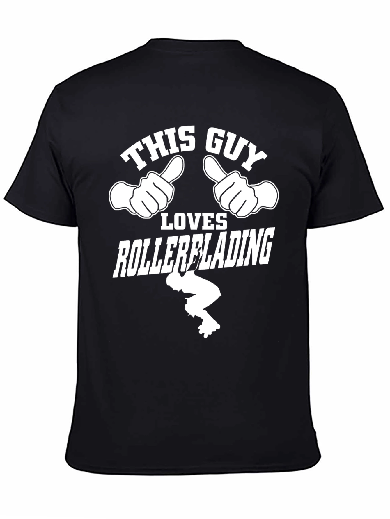 Rollerblading Lover T-Shirt: This Guy Loves To Skate!