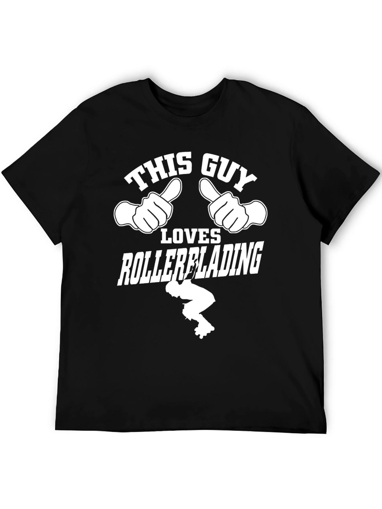 Rollerblading Lover T-Shirt: This Guy Loves To Skate!