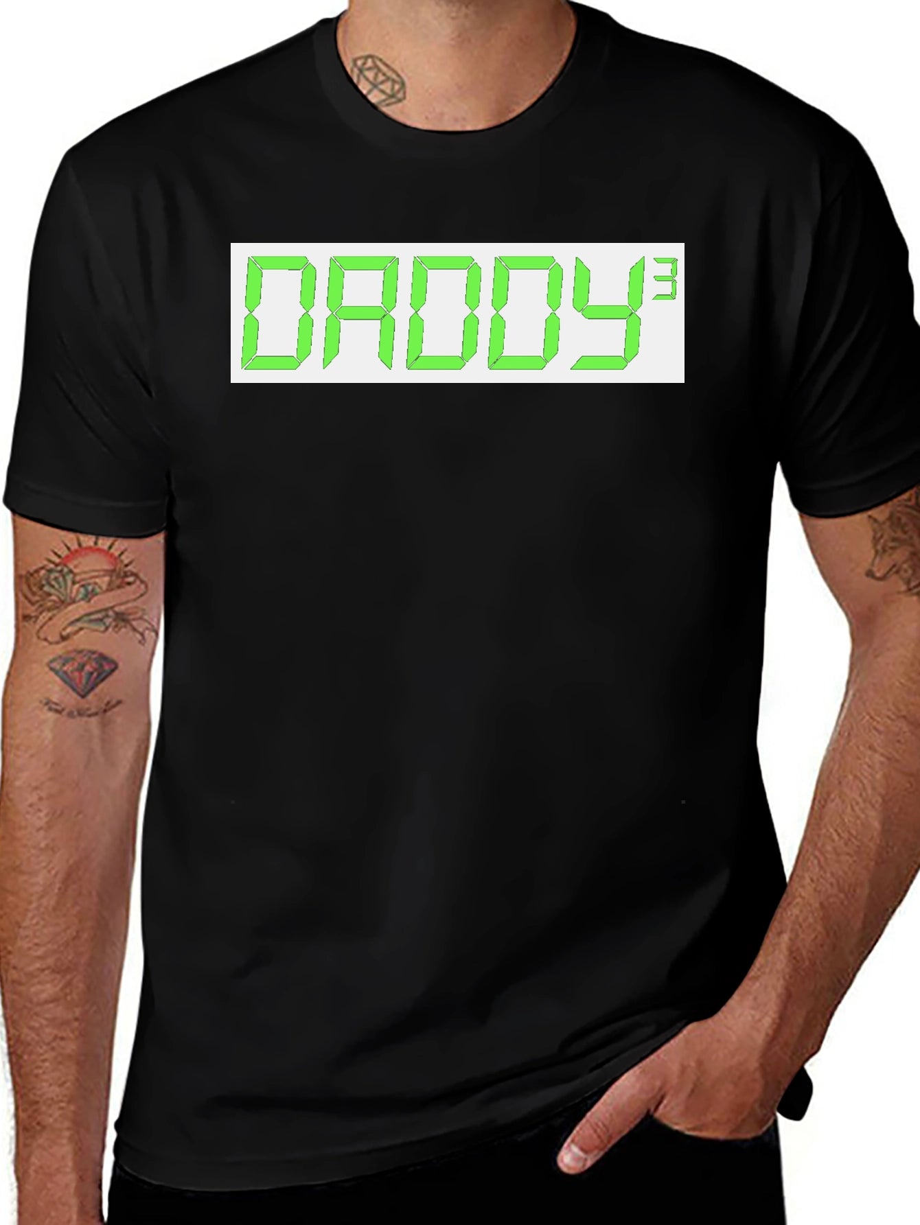 Daddy³ Graphic Tee - Novelty Funny T-Shirt