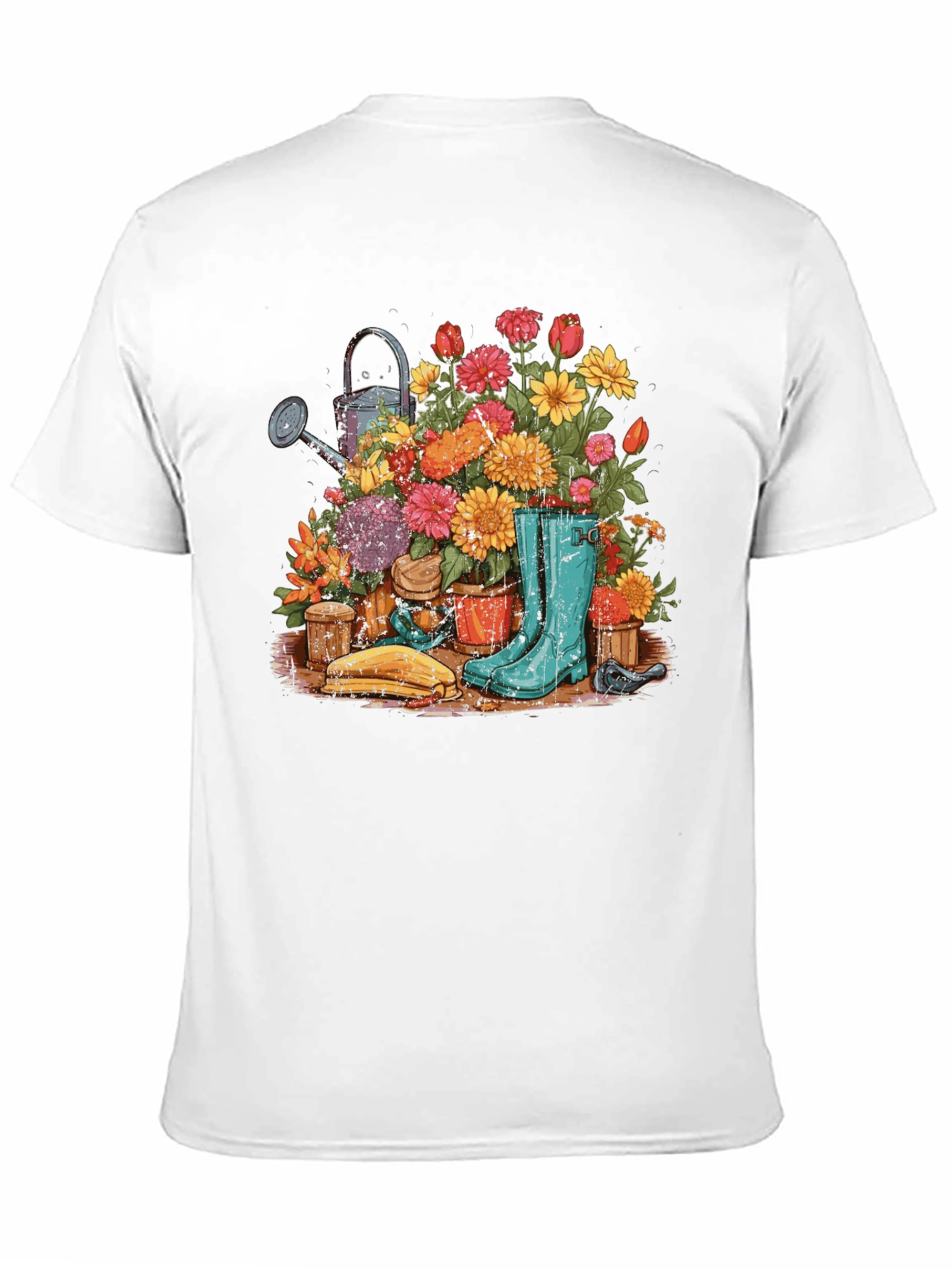 Gardening Still Life Graphic Tee