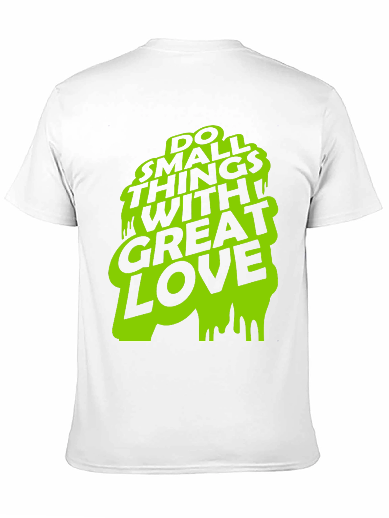 Do Small Things Black Graphic Tee