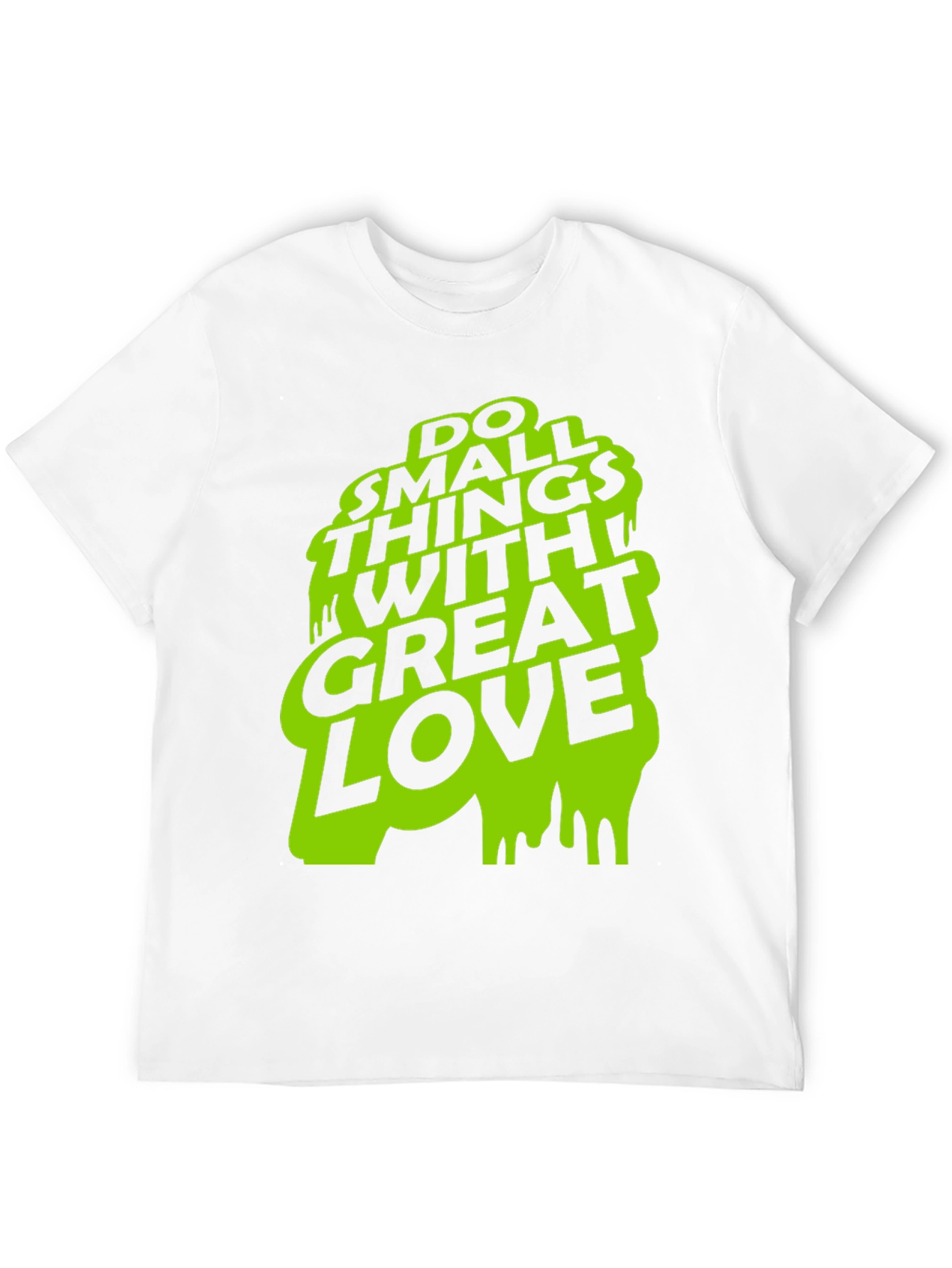 Do Small Things Black Graphic Tee