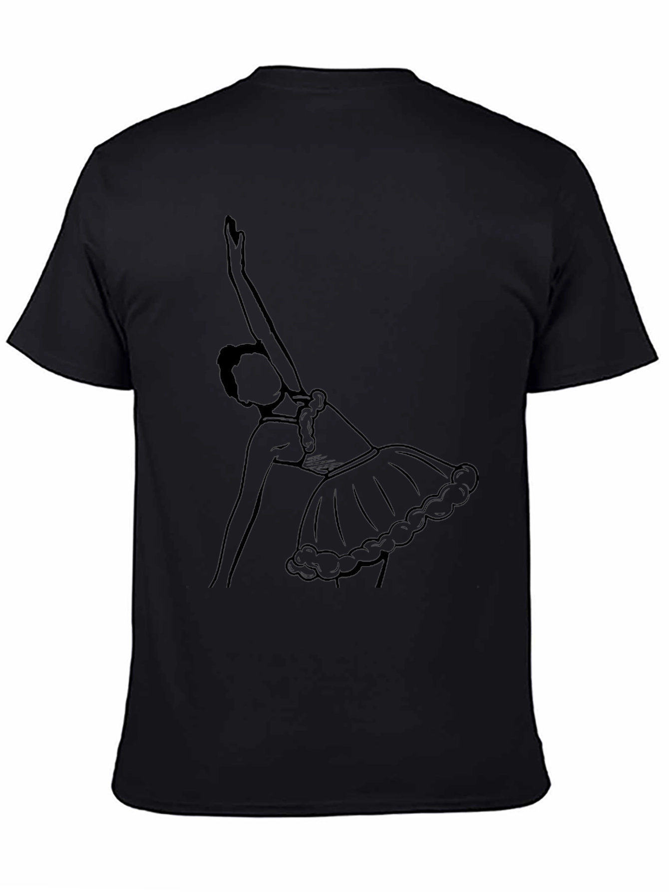 Ballerina Dance Black T-Shirt