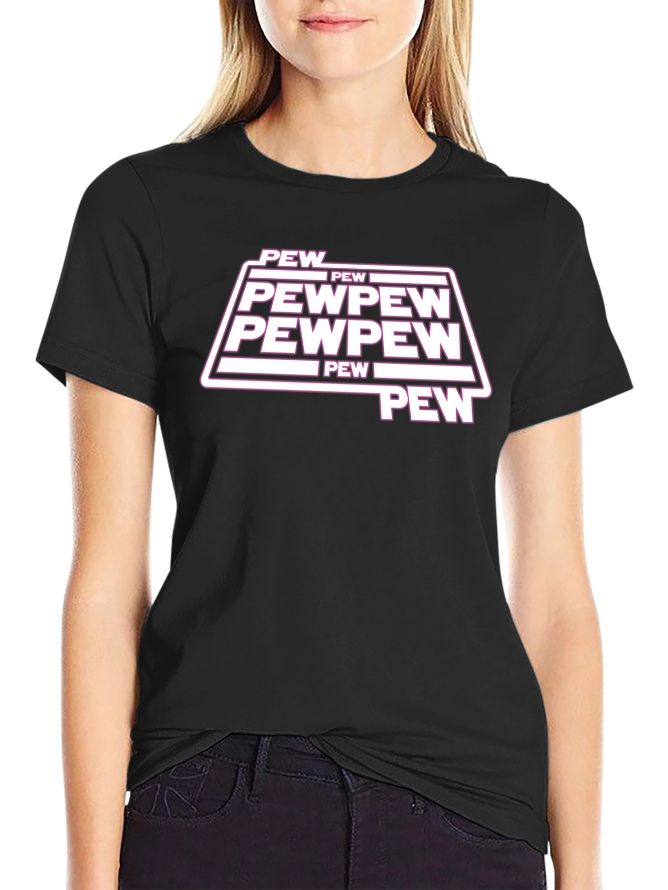 Pew Pew Graphic T-Shirt - Star Wars Inspired