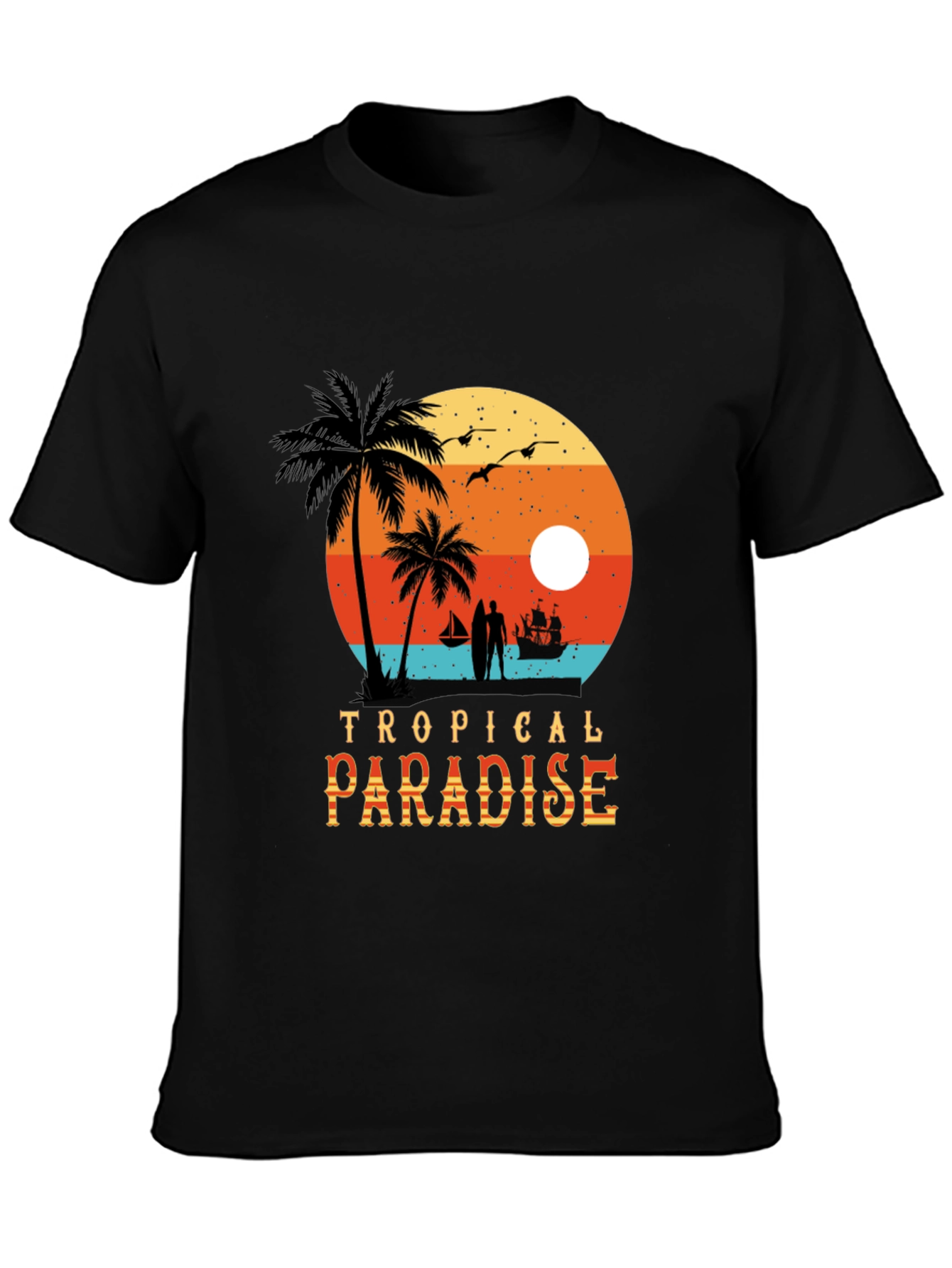 Tropical Paradise Graphic Tee
