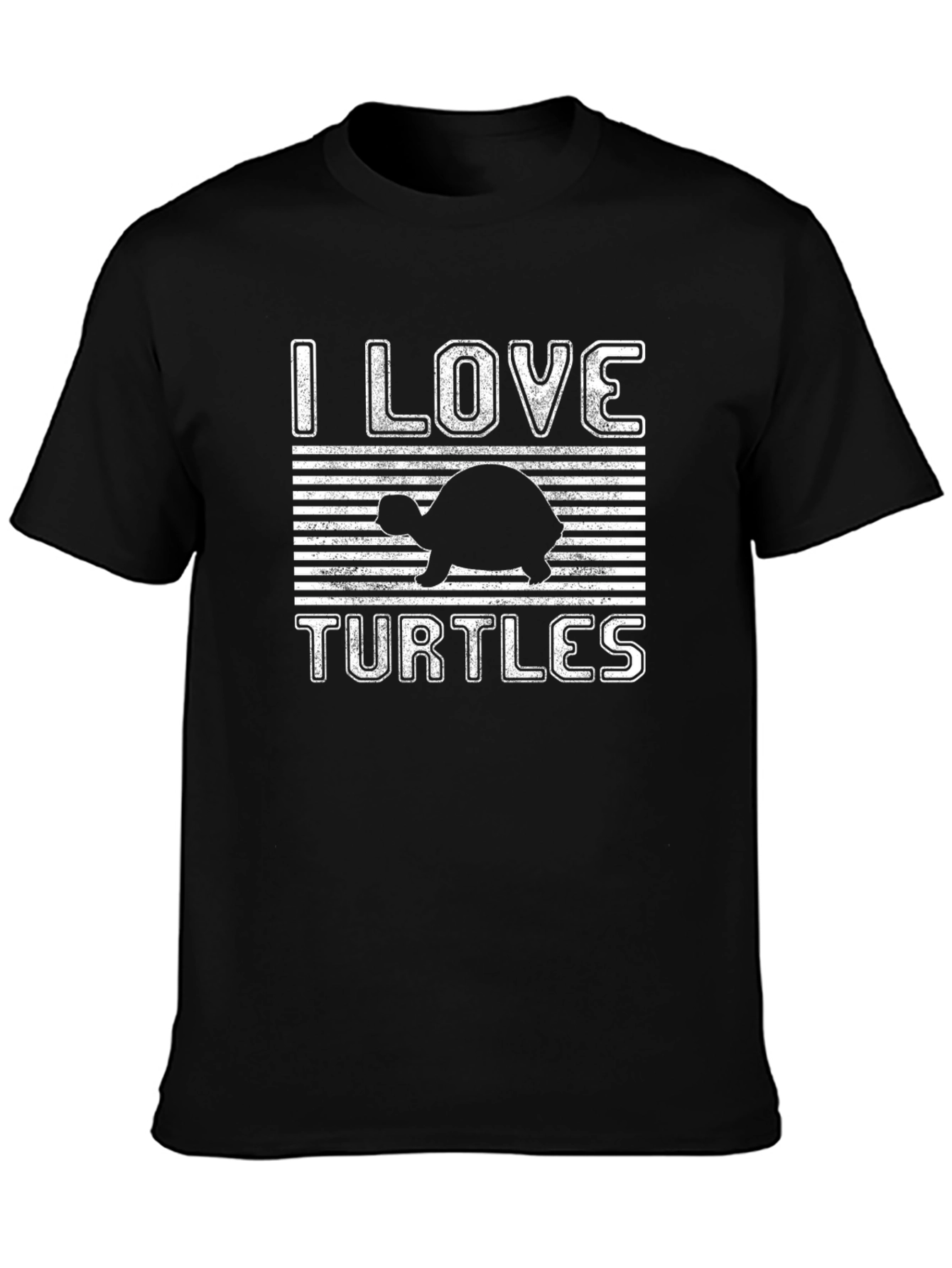 I Love Turtles Graphic T-Shirt