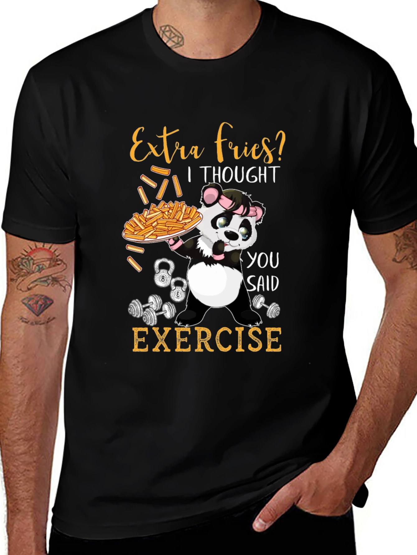 Extra Fries? Exercise T-Shirt