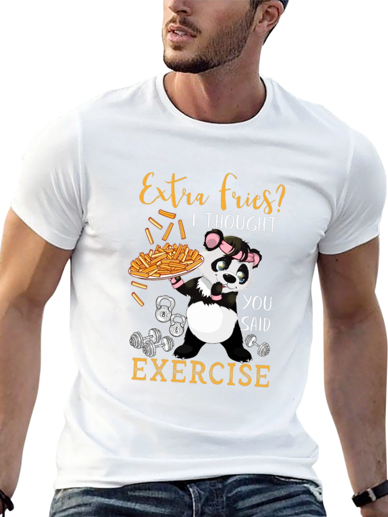 Extra Fries? Exercise T-Shirt
