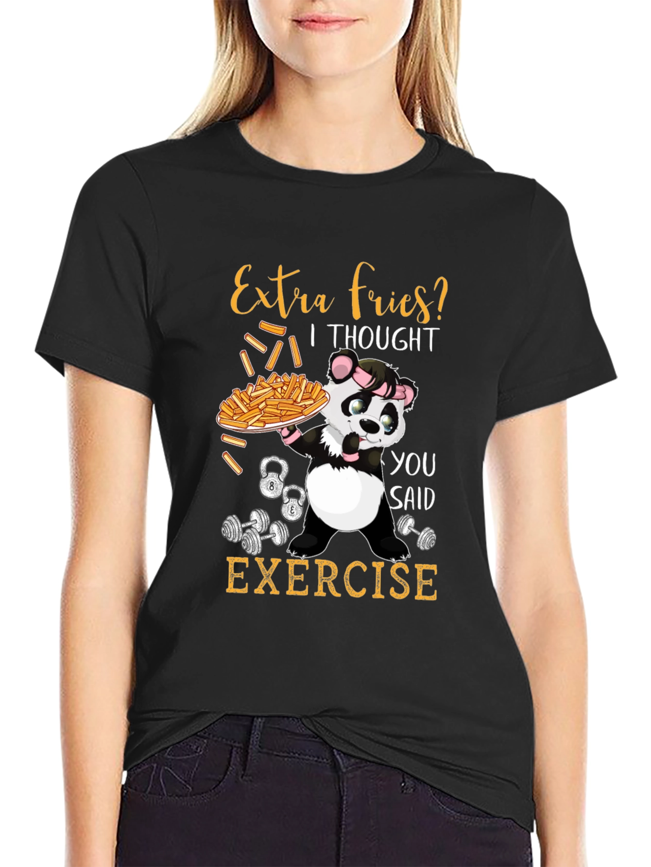 Extra Fries? Exercise T-Shirt