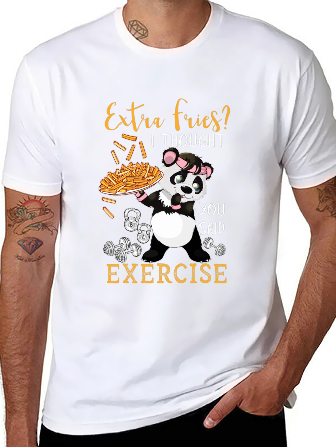 Extra Fries? Exercise T-Shirt