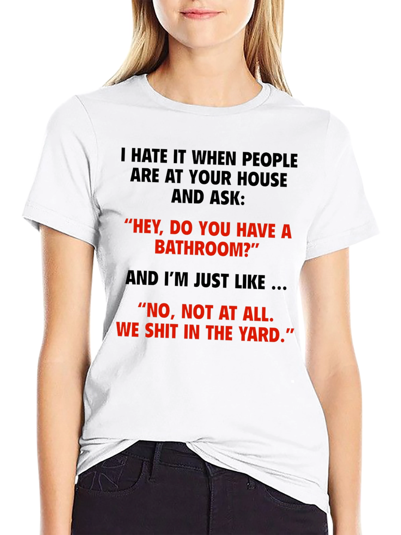 Funny Bathroom Humor T-Shirt