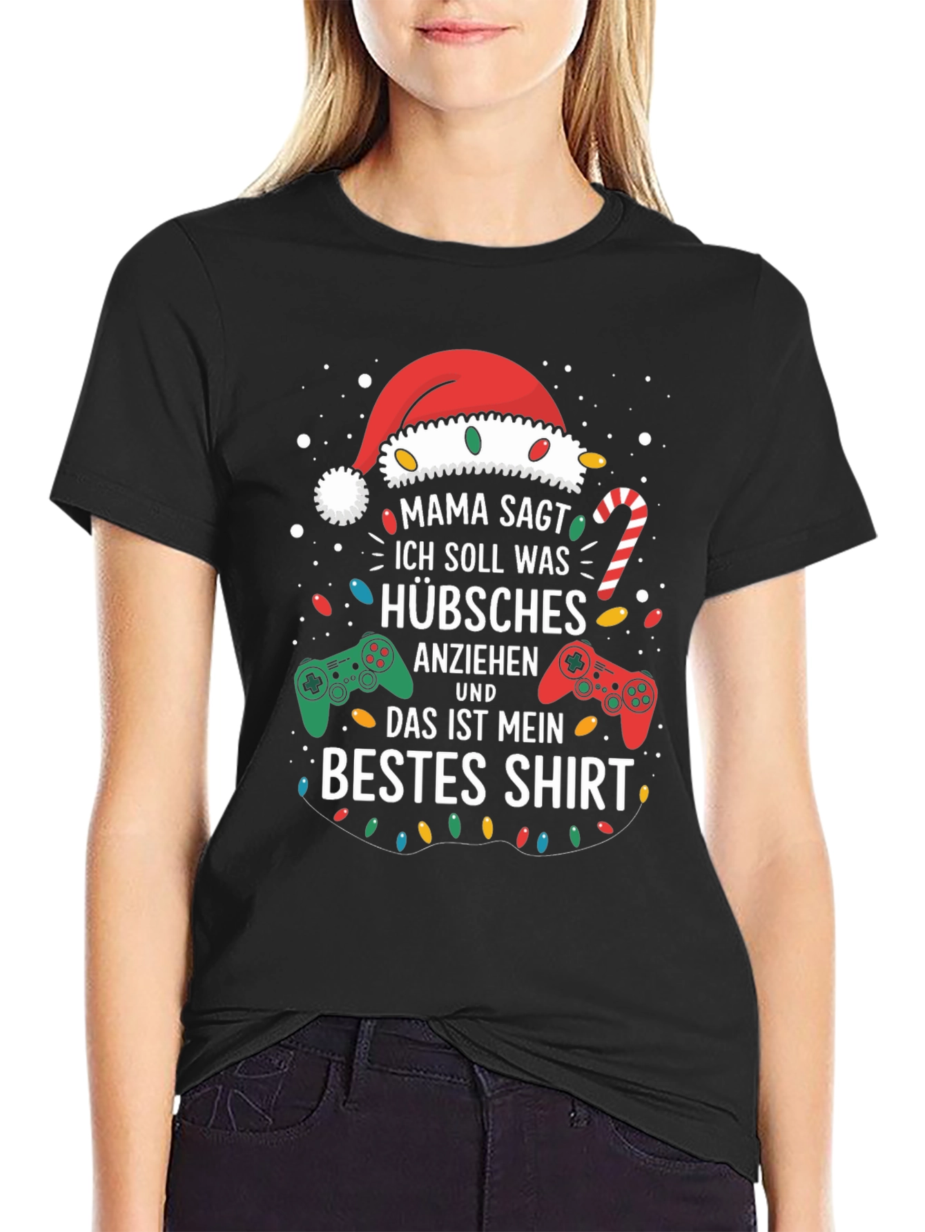 Gaming Christmas Shirt - Mama Says Best Shirt