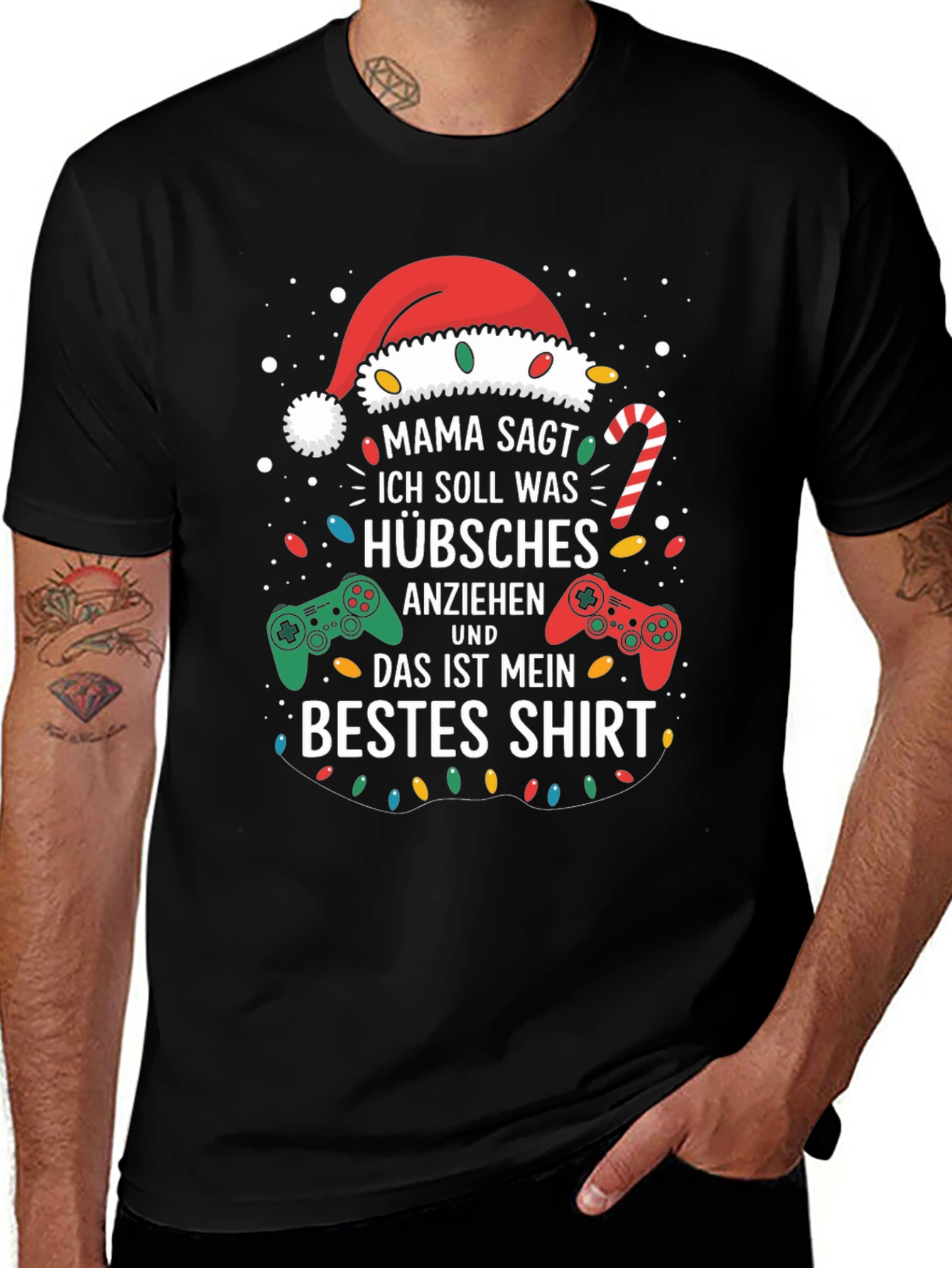 Gaming Christmas Shirt - Mama Says Best Shirt