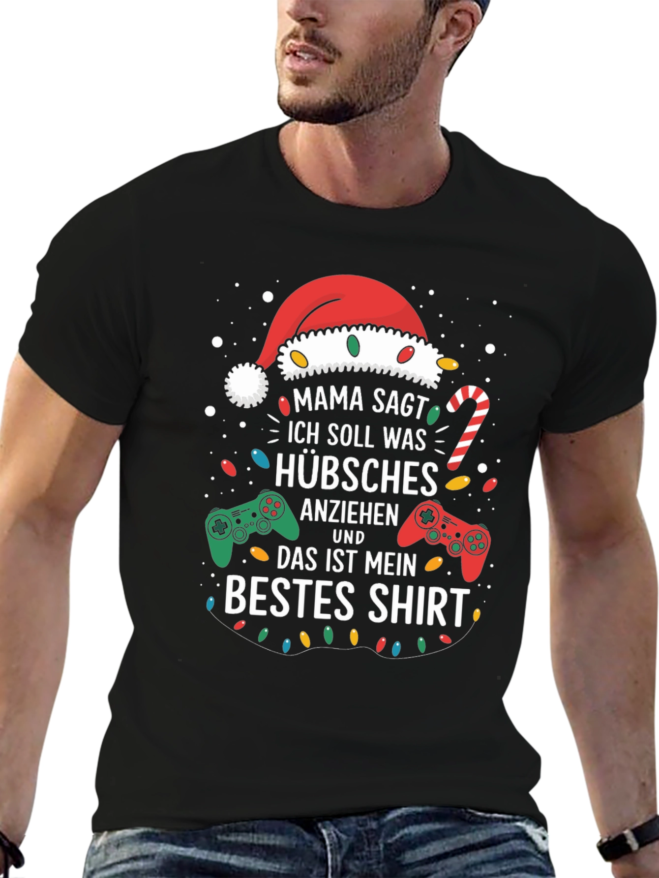 Gaming Christmas Shirt - Mama Says Best Shirt