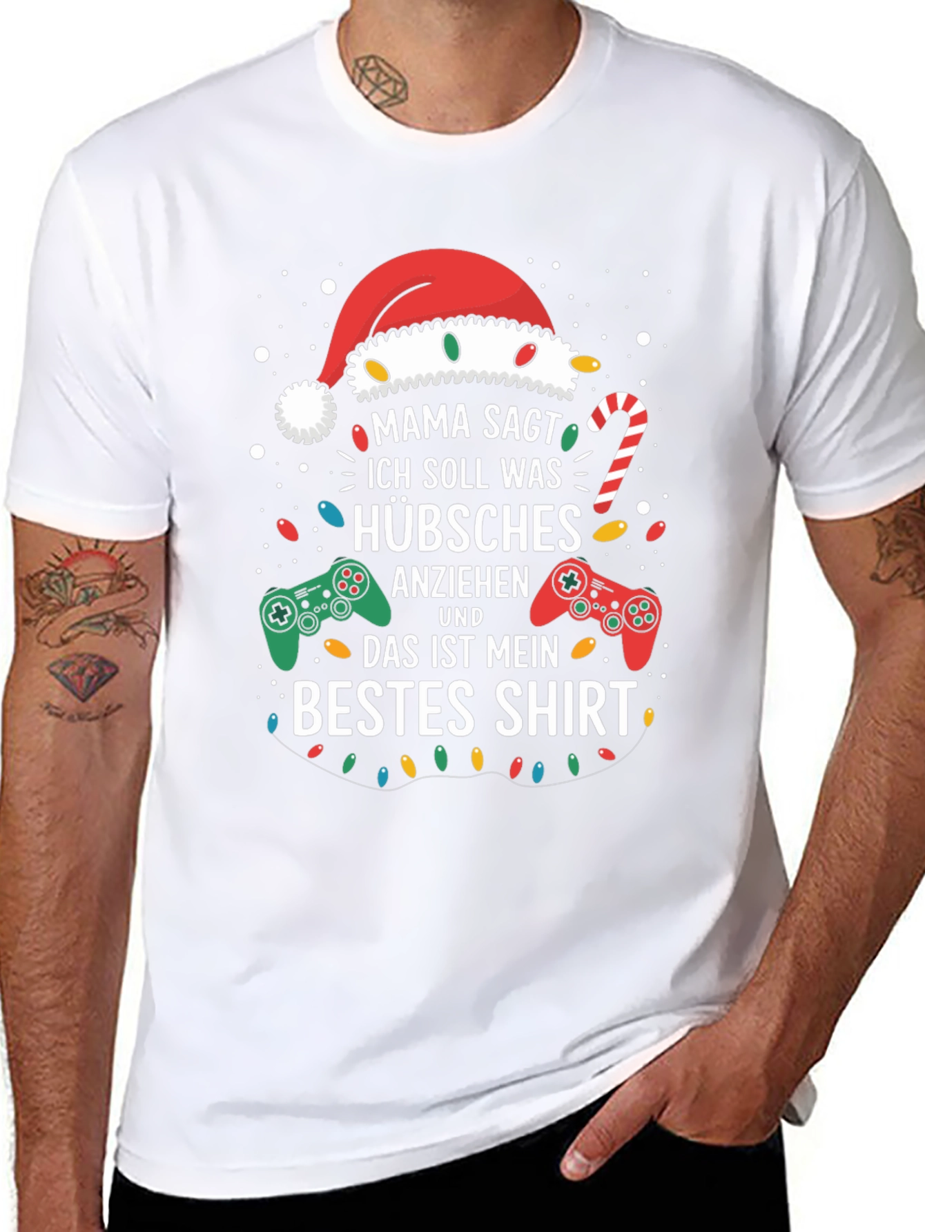 Gaming Christmas Shirt - Mama Says Best Shirt