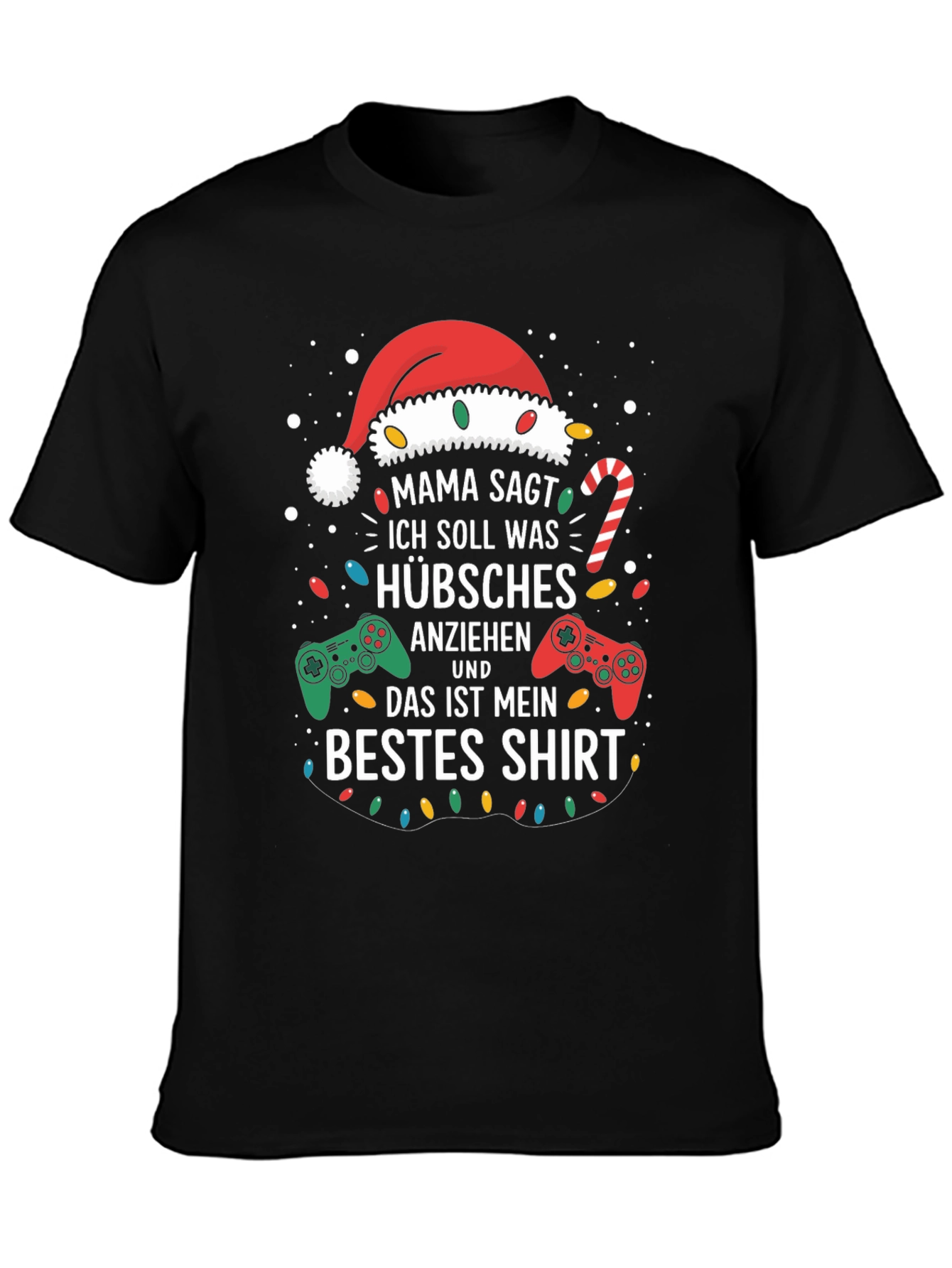 Gaming Christmas Shirt - Mama Says Best Shirt