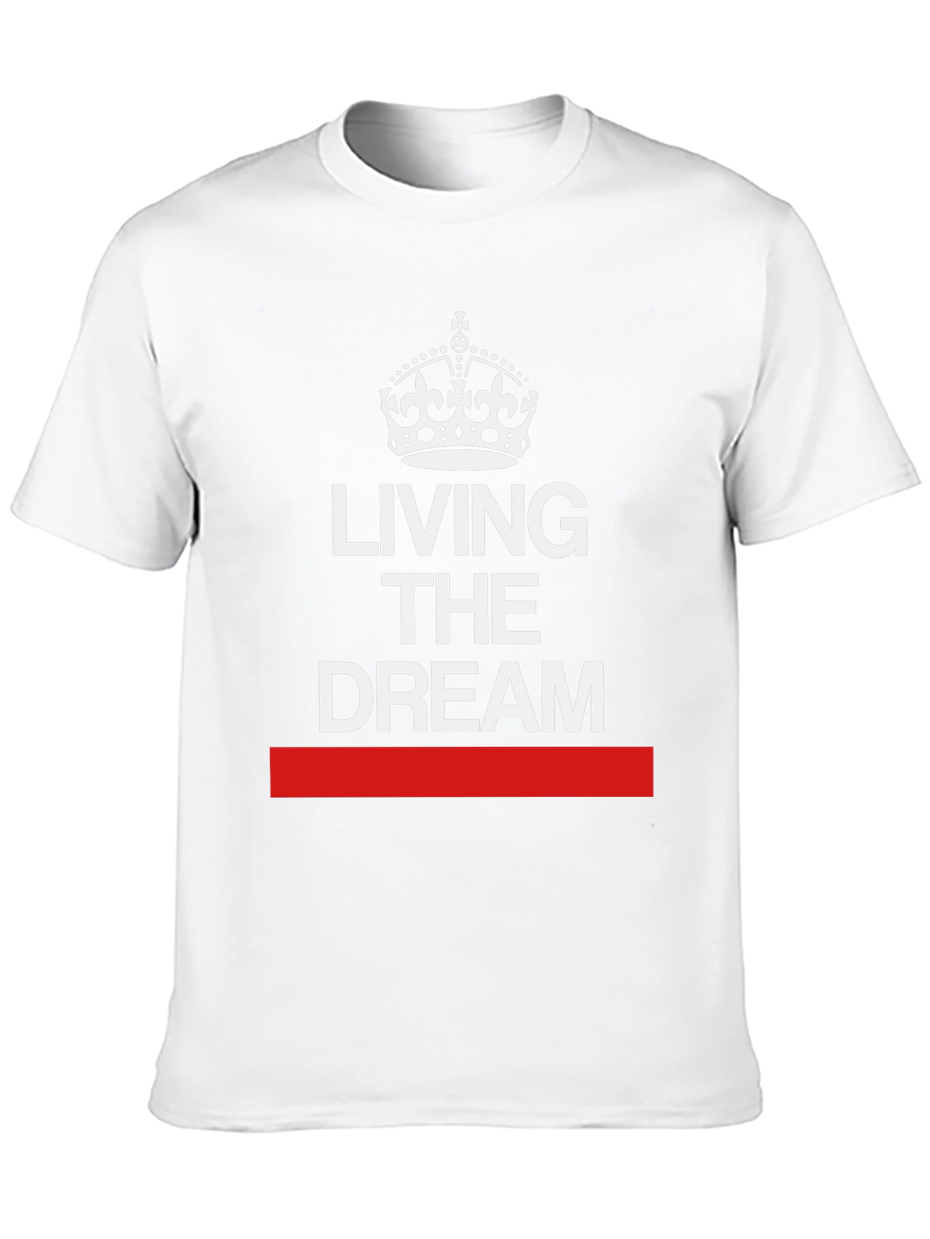Living the Dream T-Shirt - Crown Graphic Tee