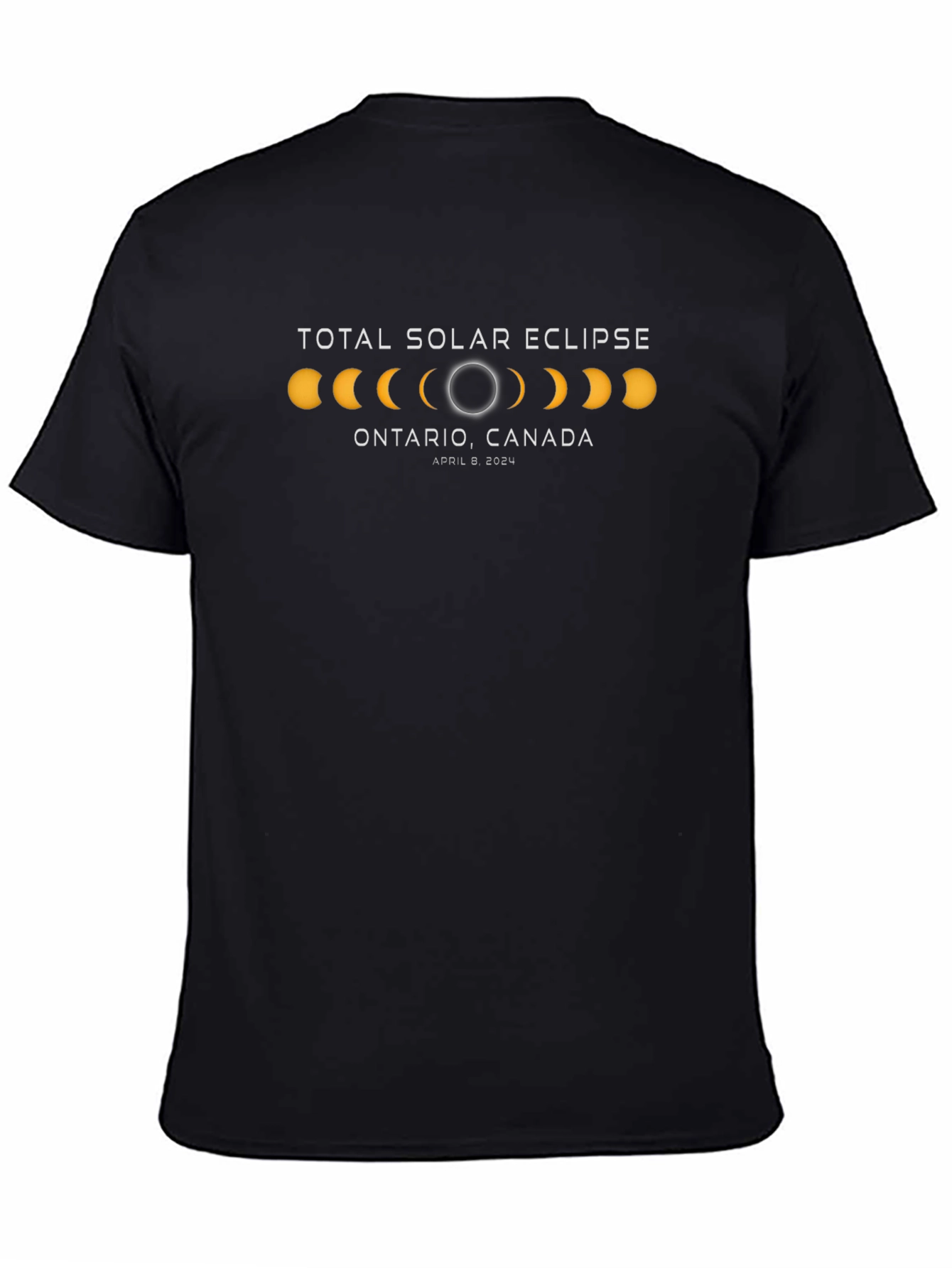 Total Solar Eclipse Ontario Canada April 8 2024 T-Shirt