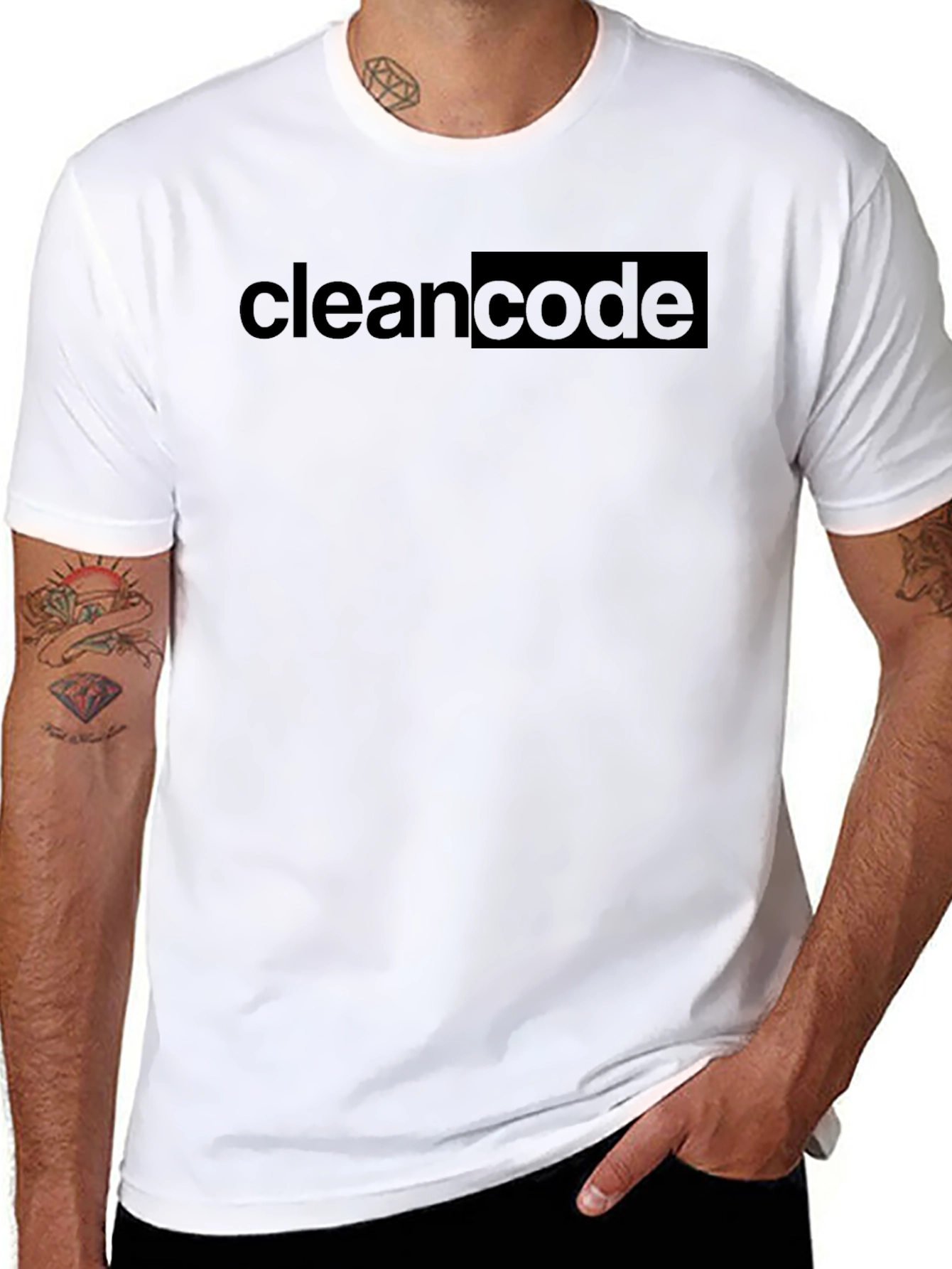 Clean Code Black T-Shirt - Stylish Programmer Apparel