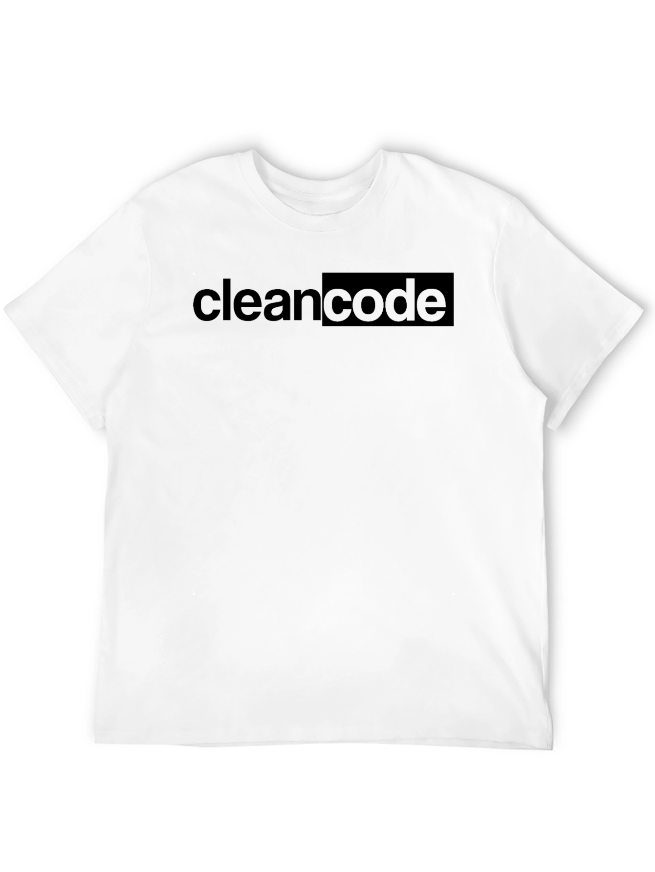 Clean Code Black T-Shirt - Stylish Programmer Apparel