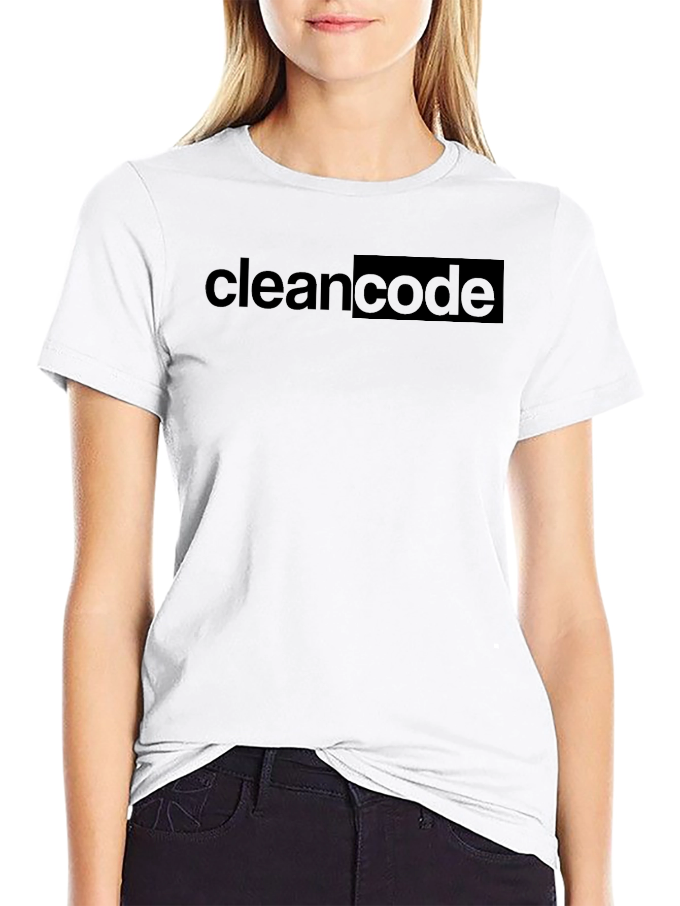 Clean Code Black T-Shirt - Stylish Programmer Apparel