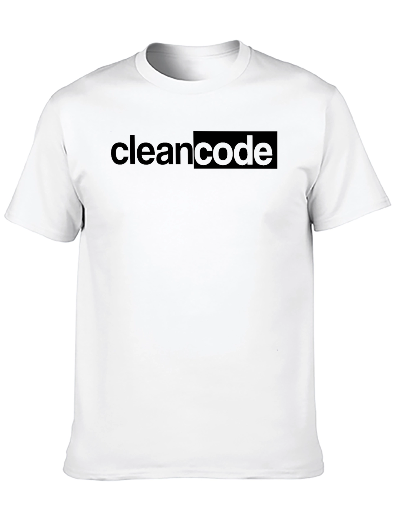 Clean Code Black T-Shirt - Stylish Programmer Apparel