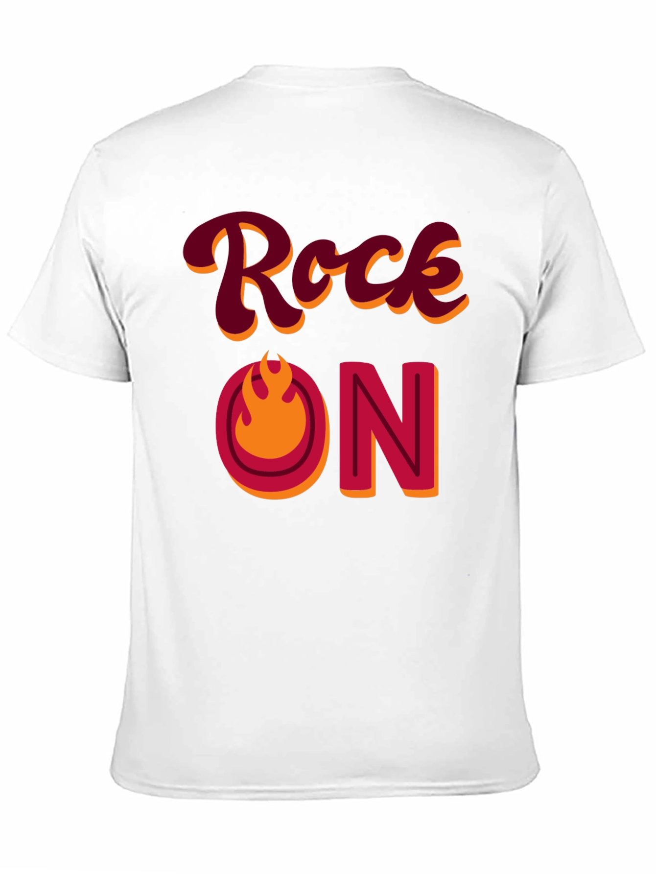 Rock On Graphic T-Shirt - Retro Style