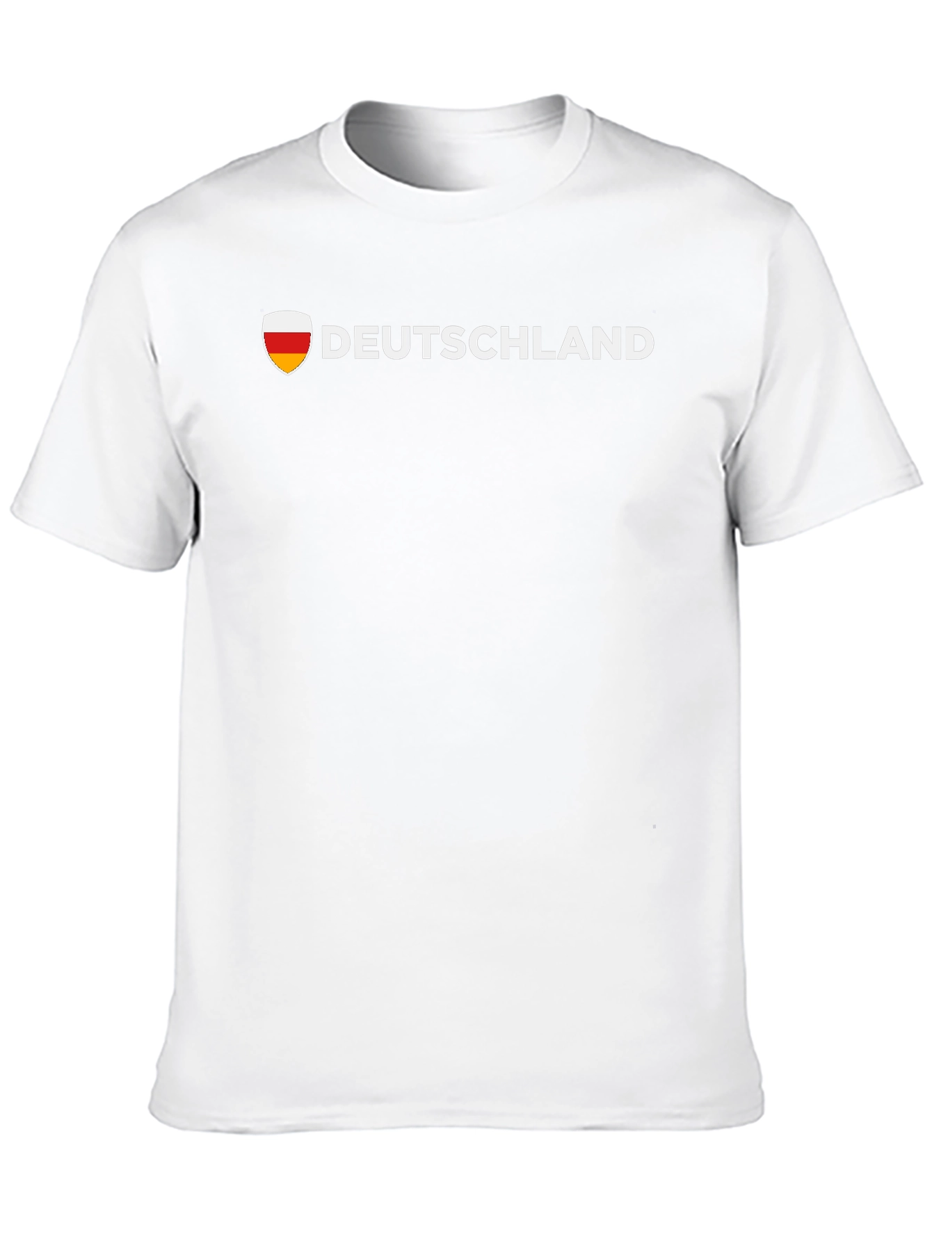 Deutschland Flag Shield T-Shirt - Black