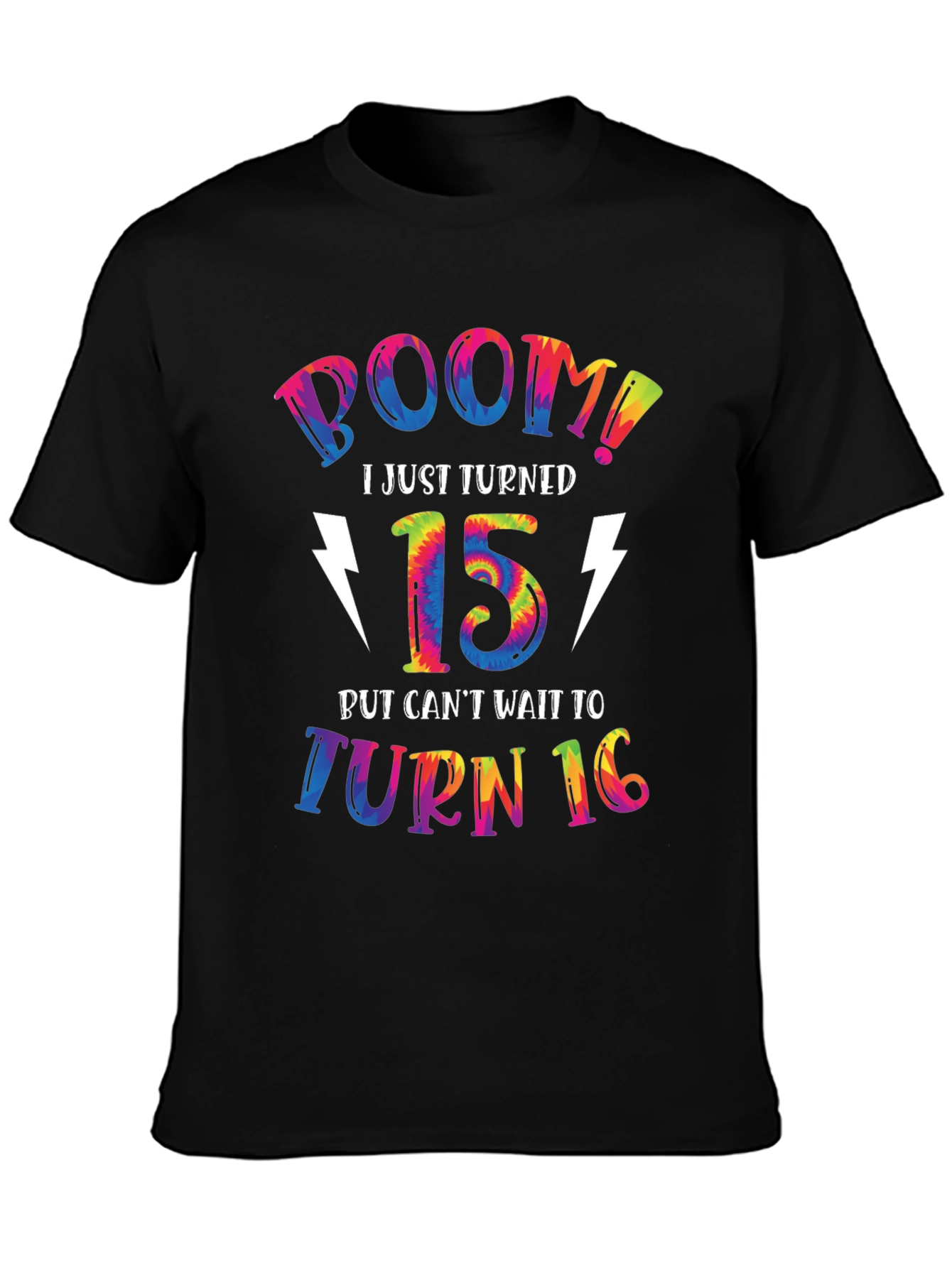 Boom! I Just Turned 15 Funny Birthday T-Shirt