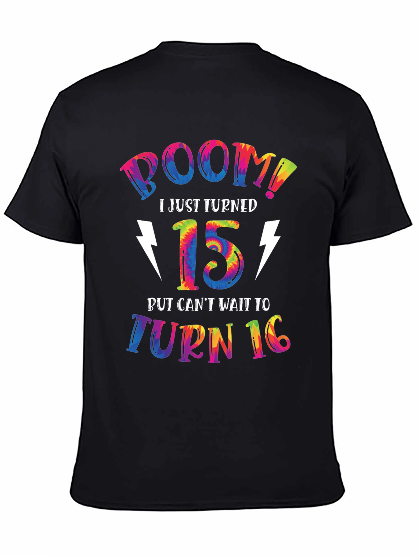 Boom! I Just Turned 15 Funny Birthday T-Shirt